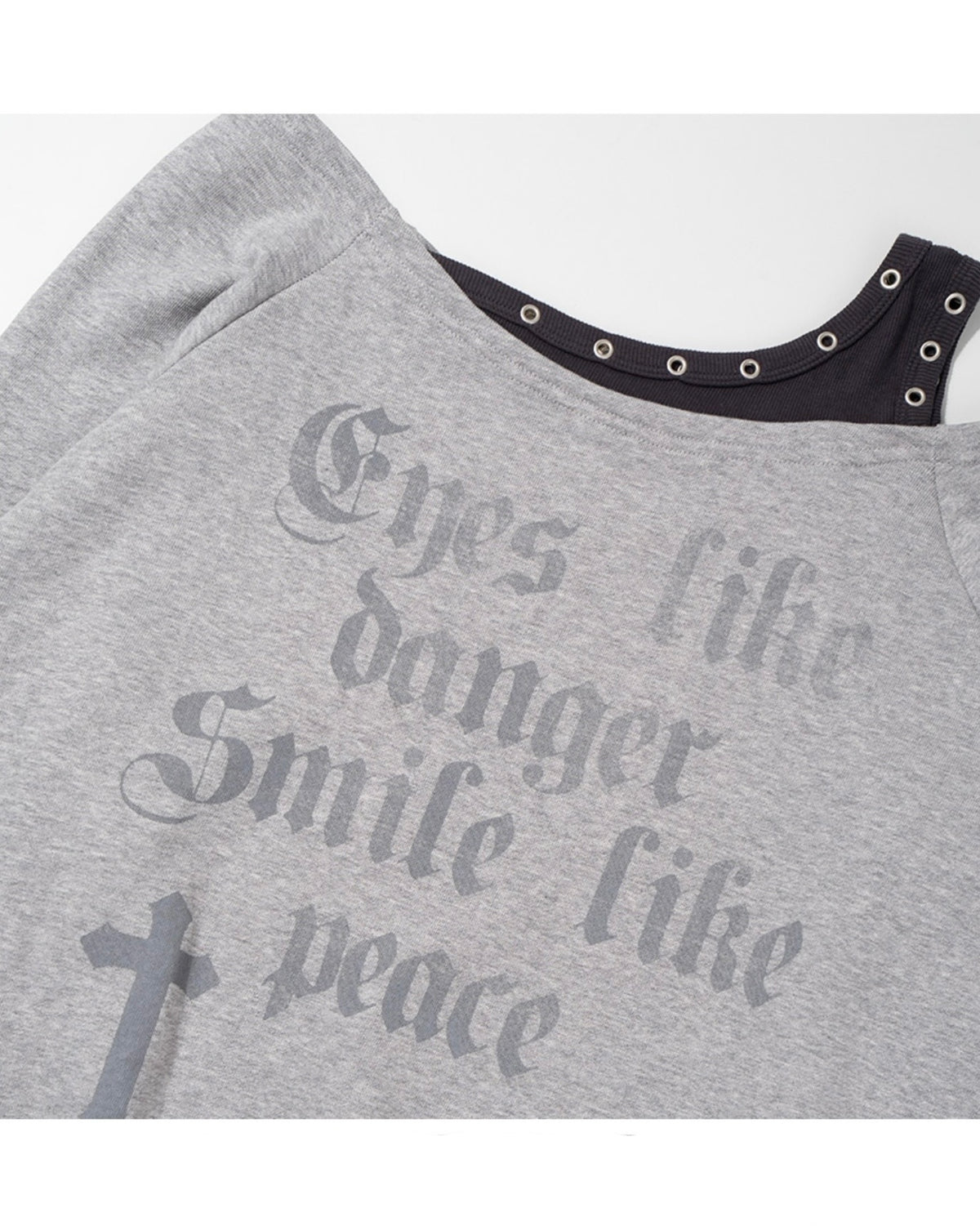【FANCY CLUB】ROSARY NOIRER SWEATSHIRT