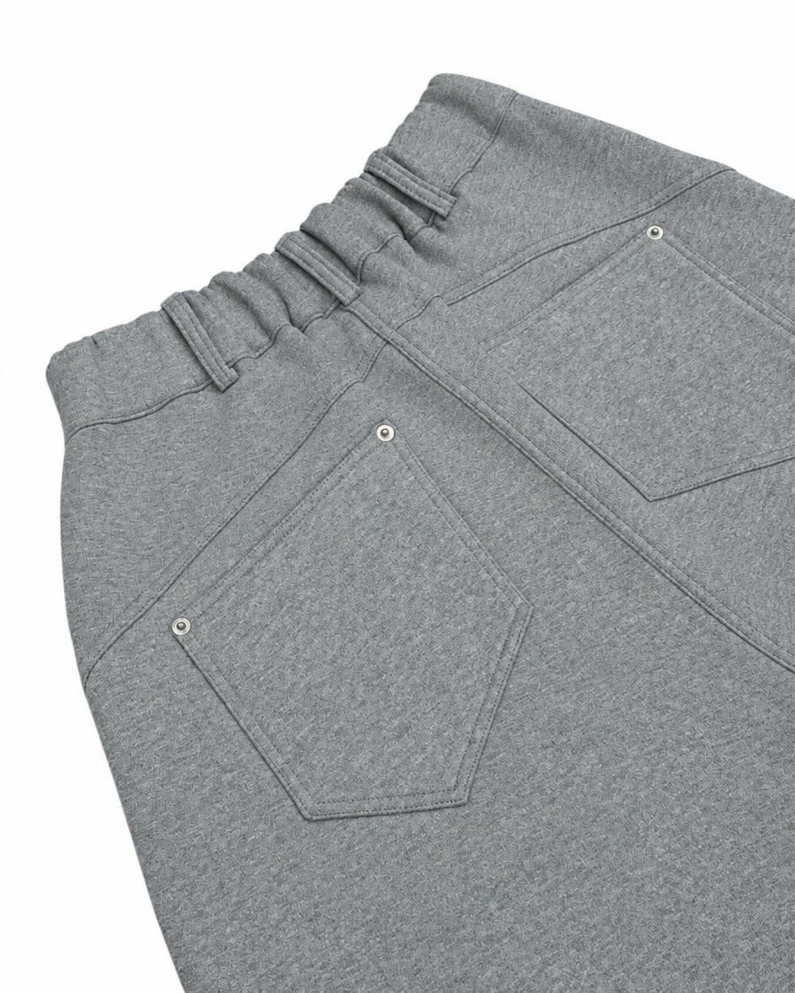 受注制【nmtc+】Curved Seam Wide Sweat Pants (2color)