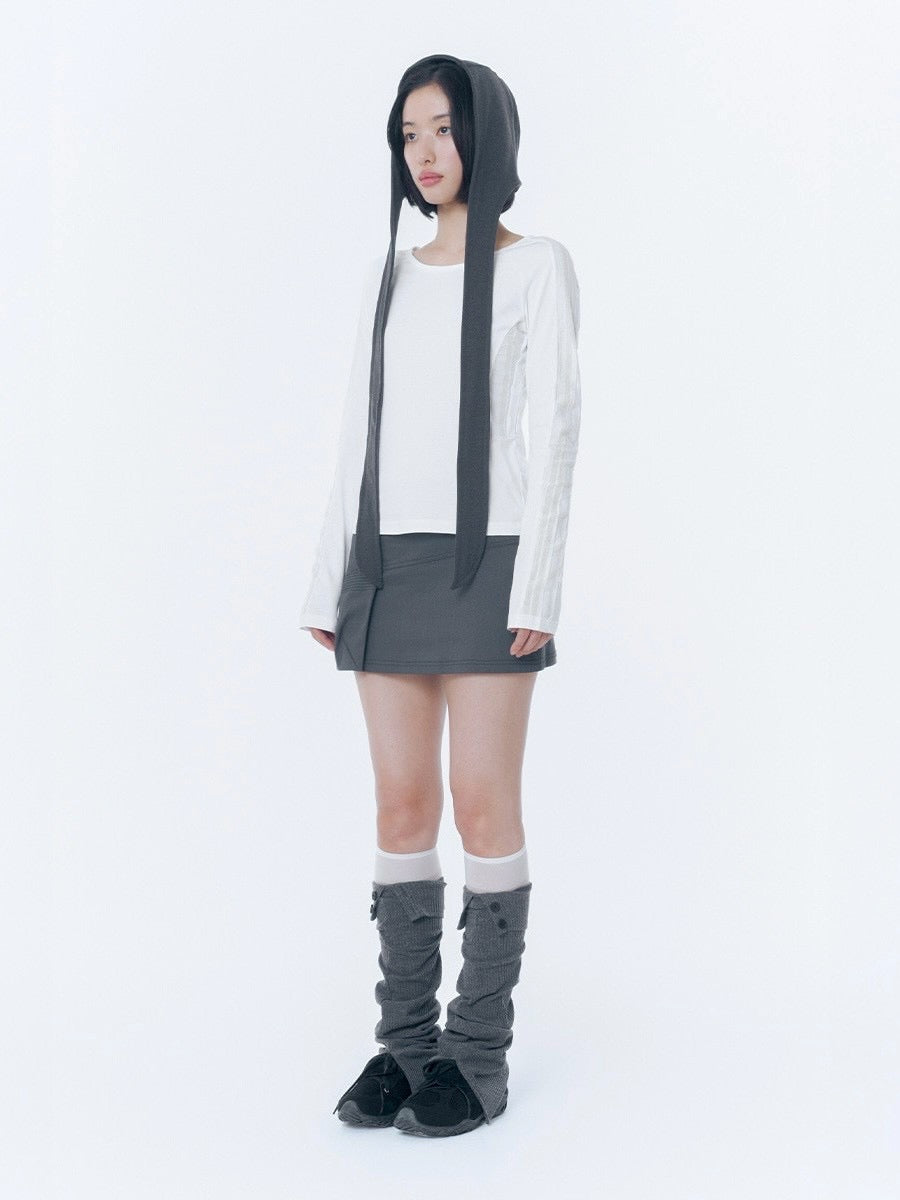 【Miseki seoul】Slouchy earflap beanie