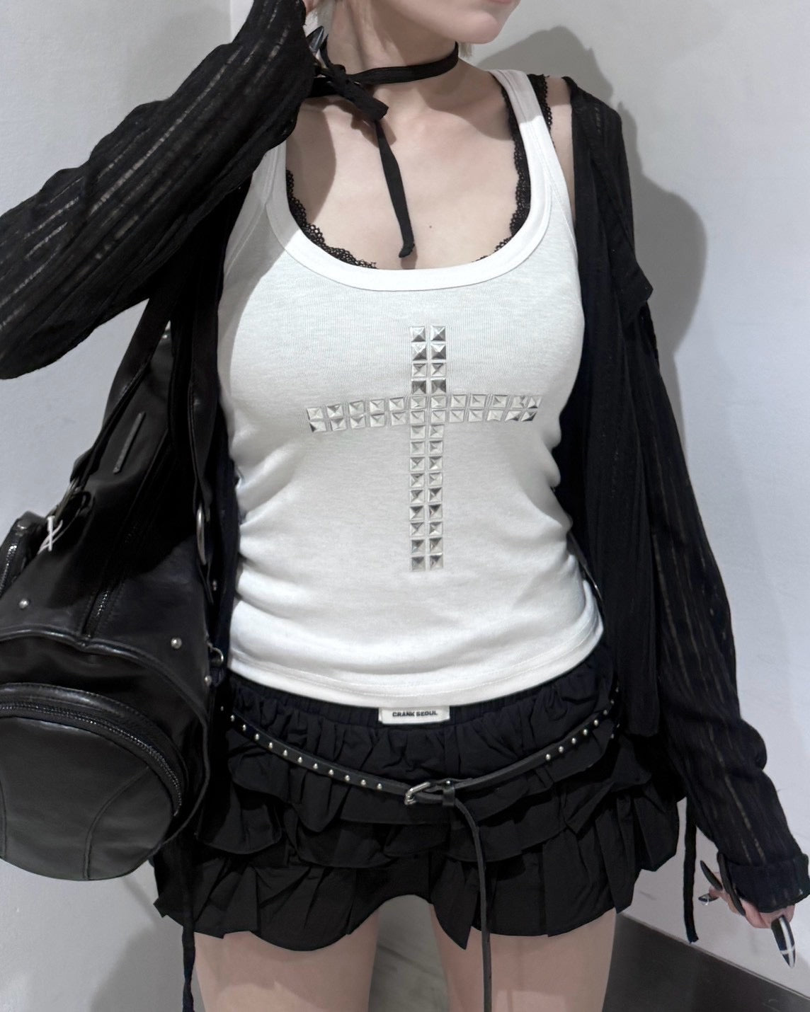 受注制【nmtc+】Sheer Bolero Cardigan (3color)