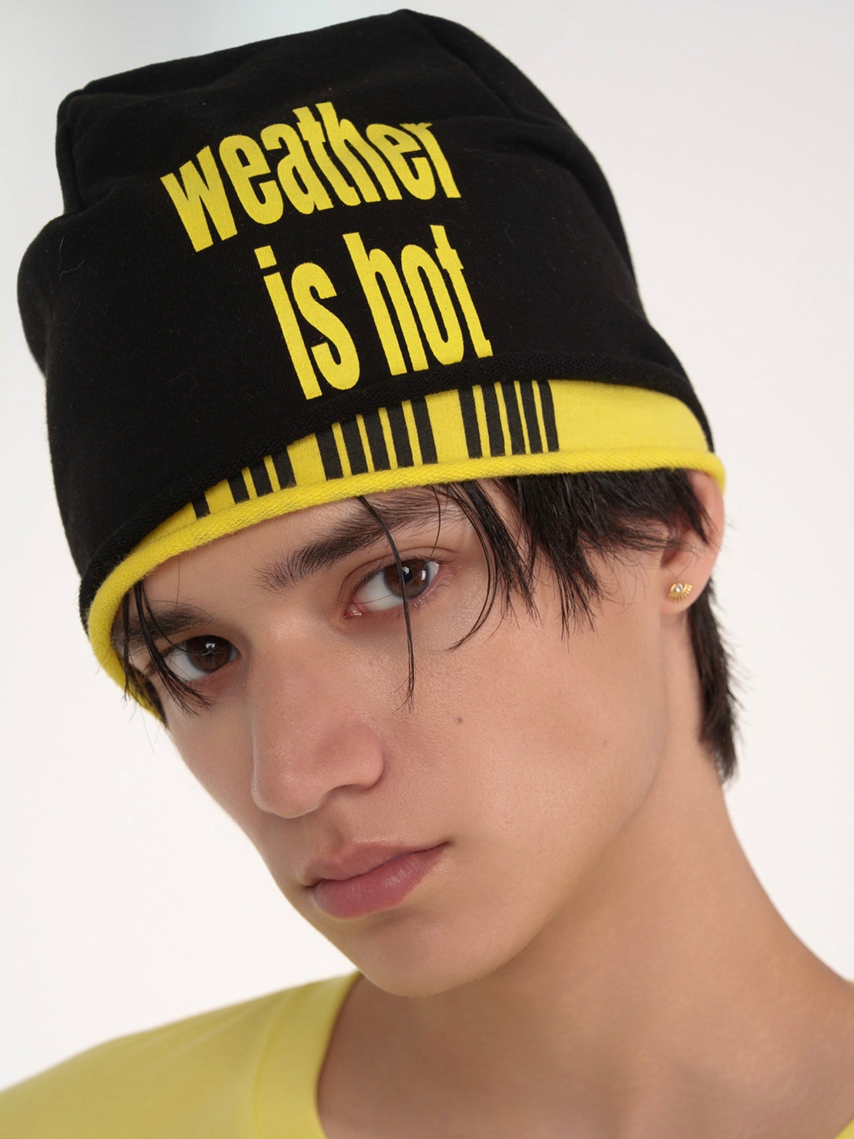 【ESC STUDIO】I'm hot double beanie