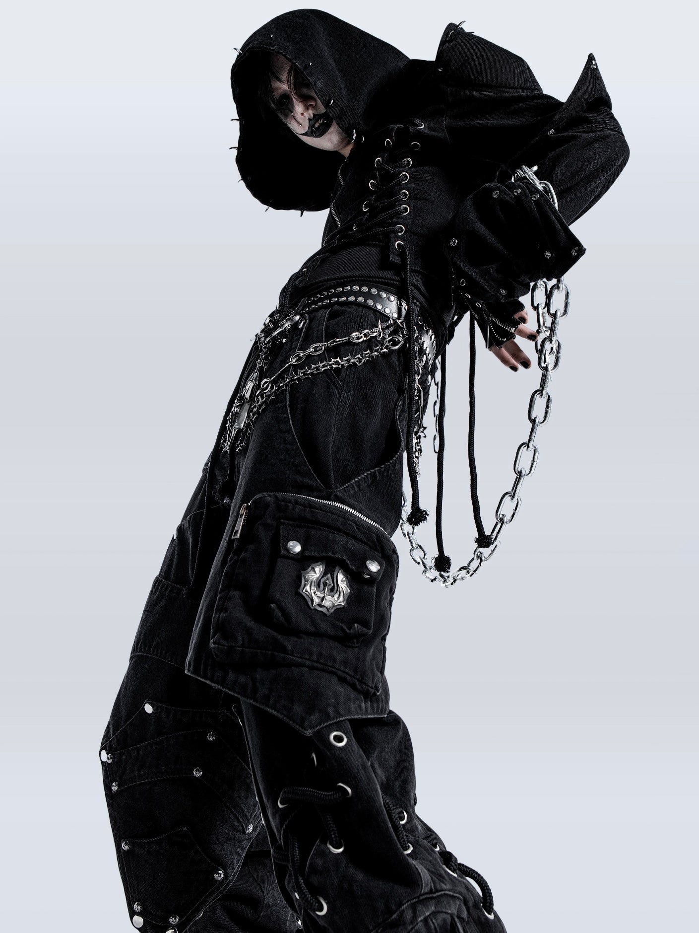 【UNIZ】Dragon Slayer Hood Pants