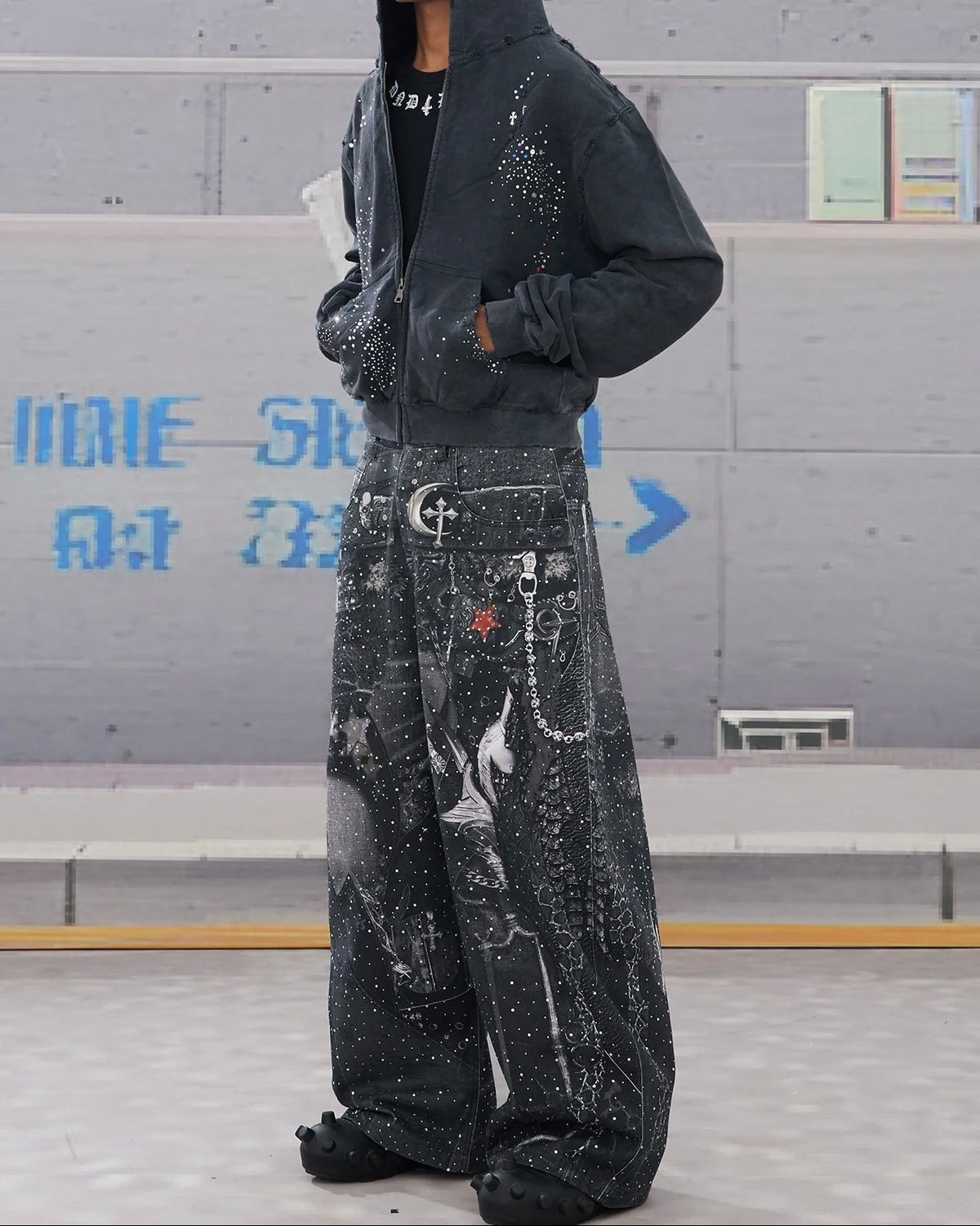 【DND4DES】Armor Full Rhinestone Pants