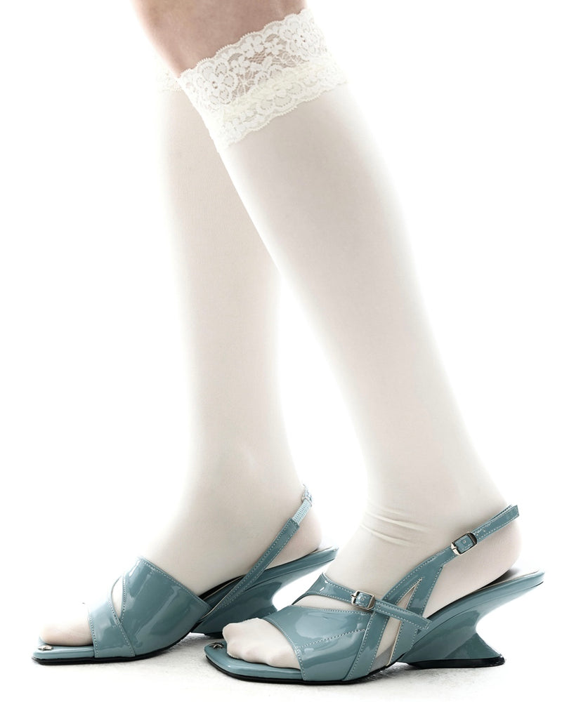 【OJOS】Star Slingback Heels