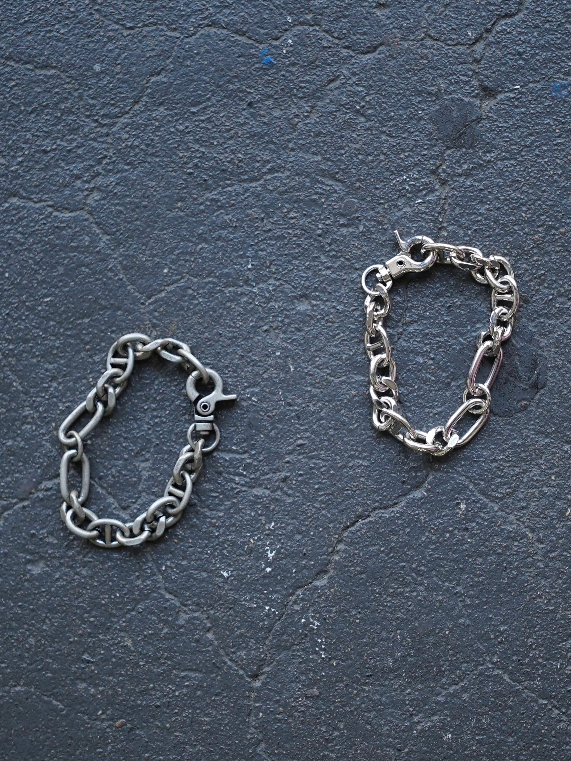 5/23 20:00発売【CHIKASHITSU PLUS HIGH】Anchor links bracelet (2color)