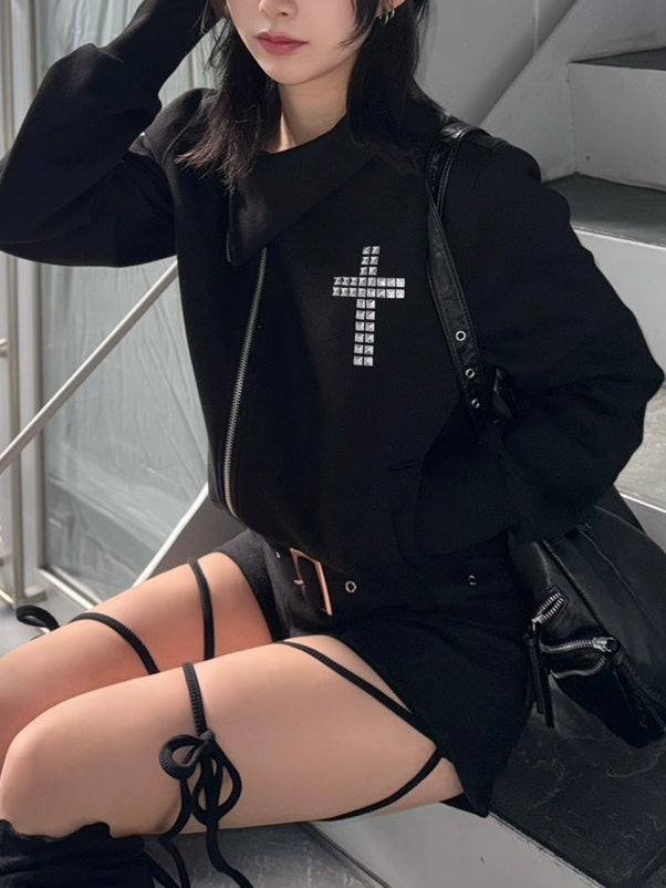 3/1 20:00発売 受注制【nmtc +】belt sweat shorts / 【エヌエムティーシープラス】ベルトスウェットショートパンツ (2color)