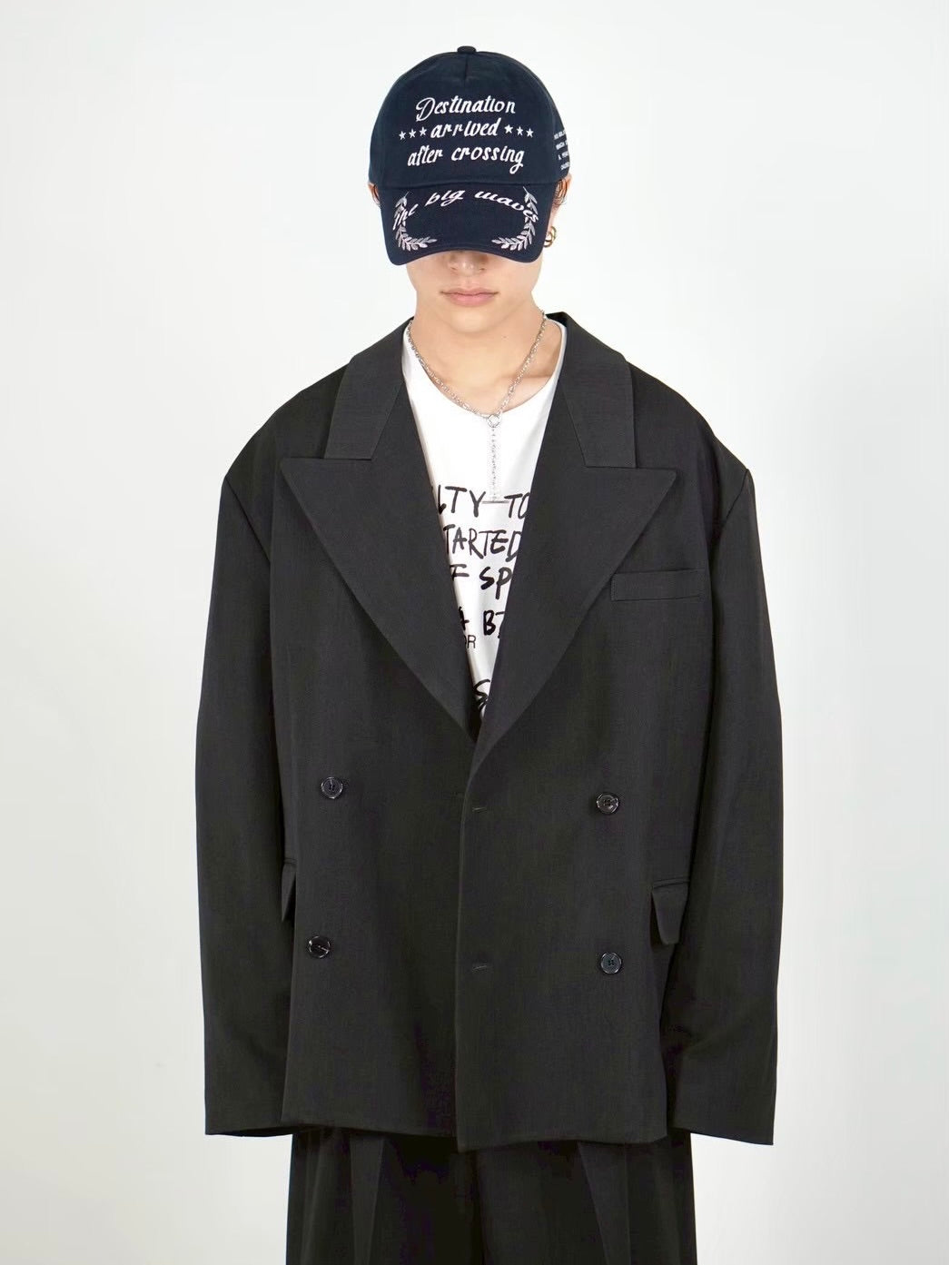 受注制【Chikashitsu +】double tailored jacket