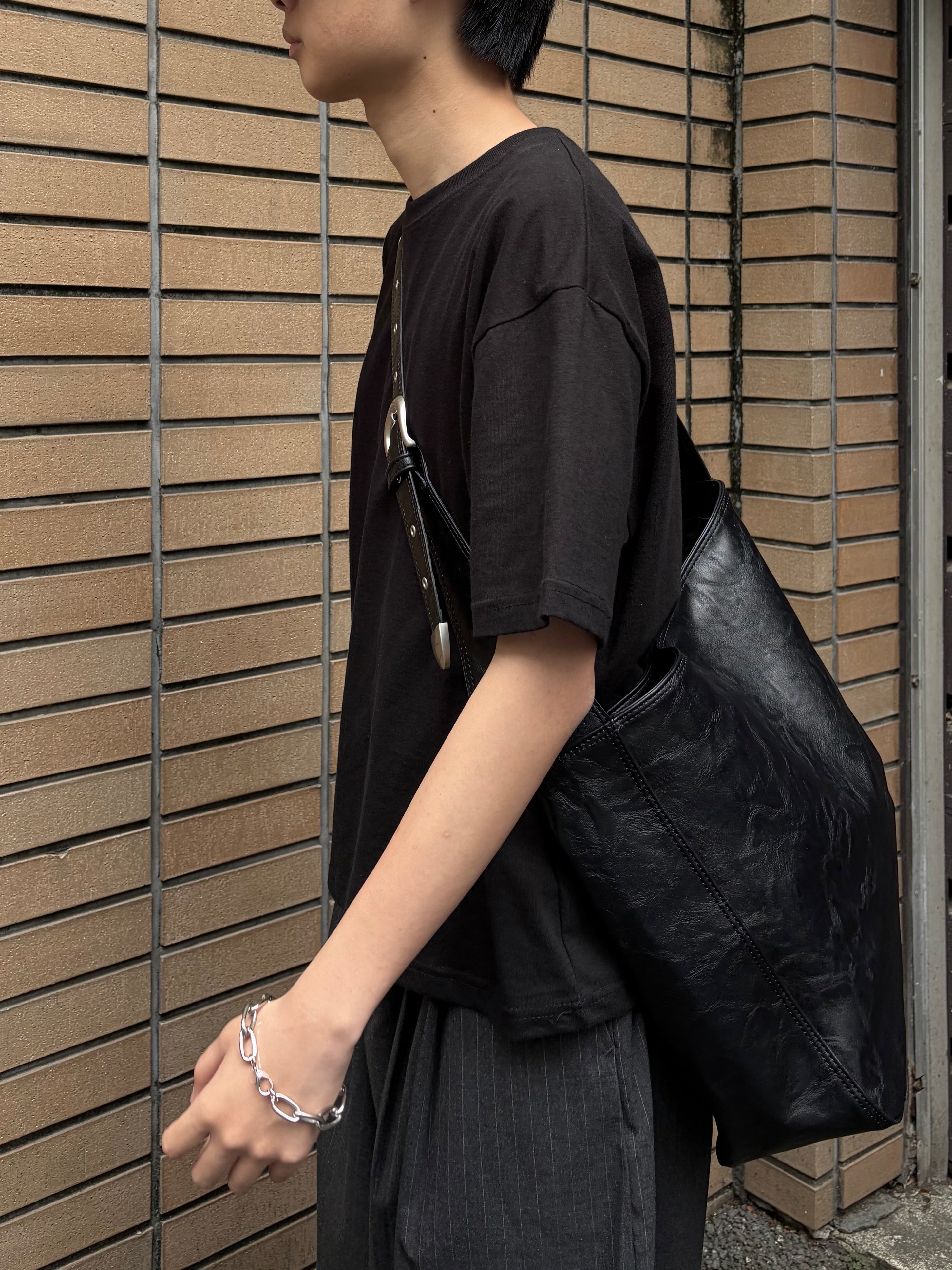東京店WEB限定受注制【Chikashitsu +】cropped box tee (4color)