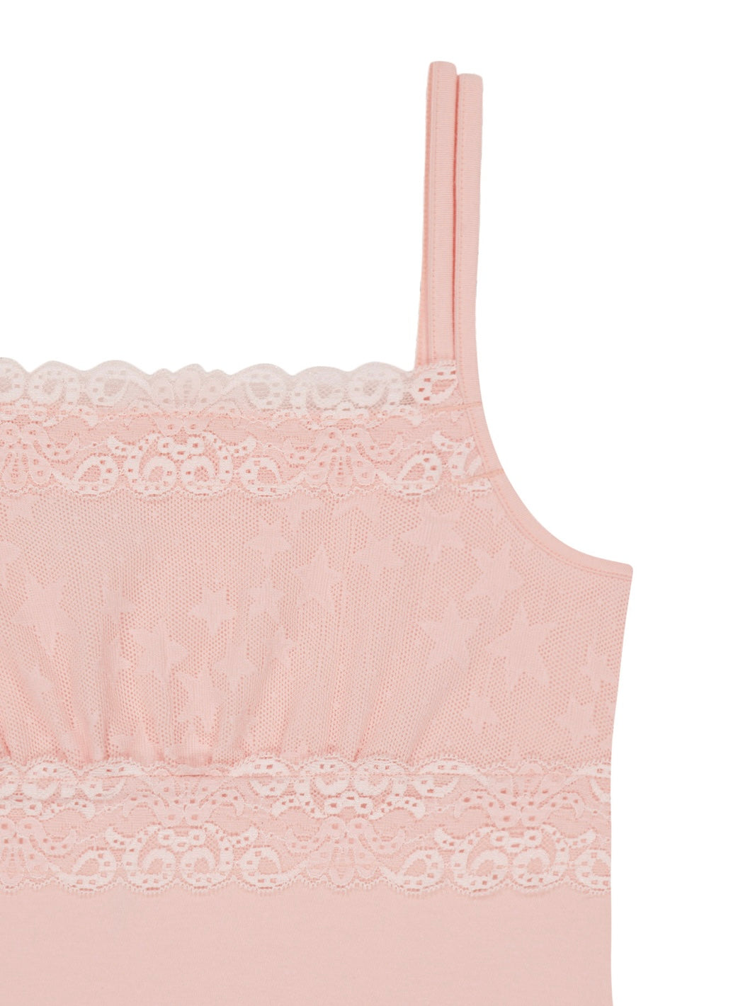 【OJOS】Double Strap Lace Sleevless