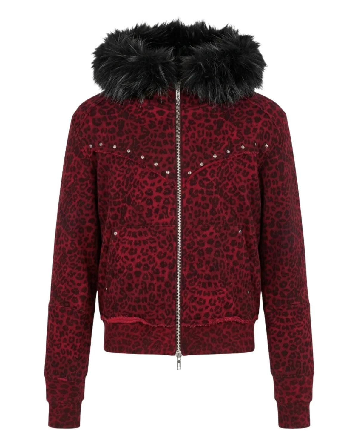 【TYPE SHADE】TYPE REOPARD FUR HOODIE