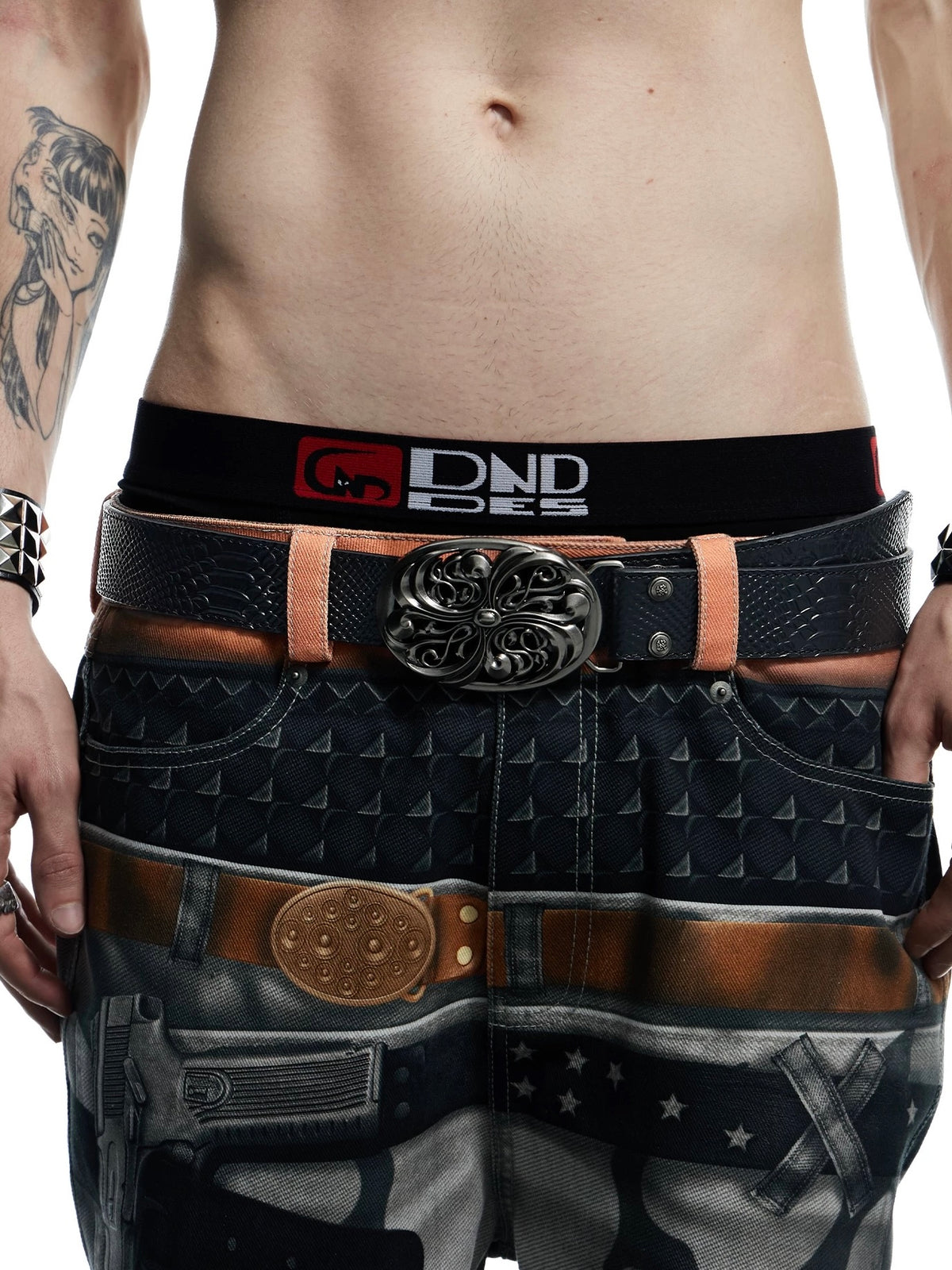 【DND4DES】Honeysuckle Pattern Belt ver.1