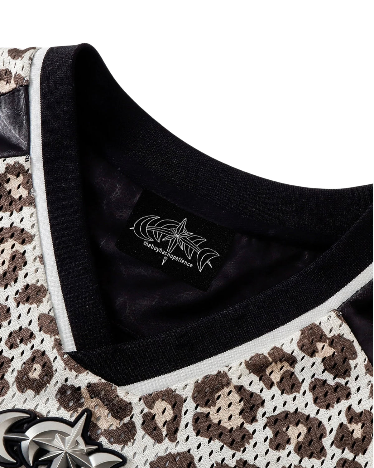 【THEBOYHASNOPATIENCE】LUMINOUS DAWN DOUBLE-HEADED EAGLE RUGBY SHIRT