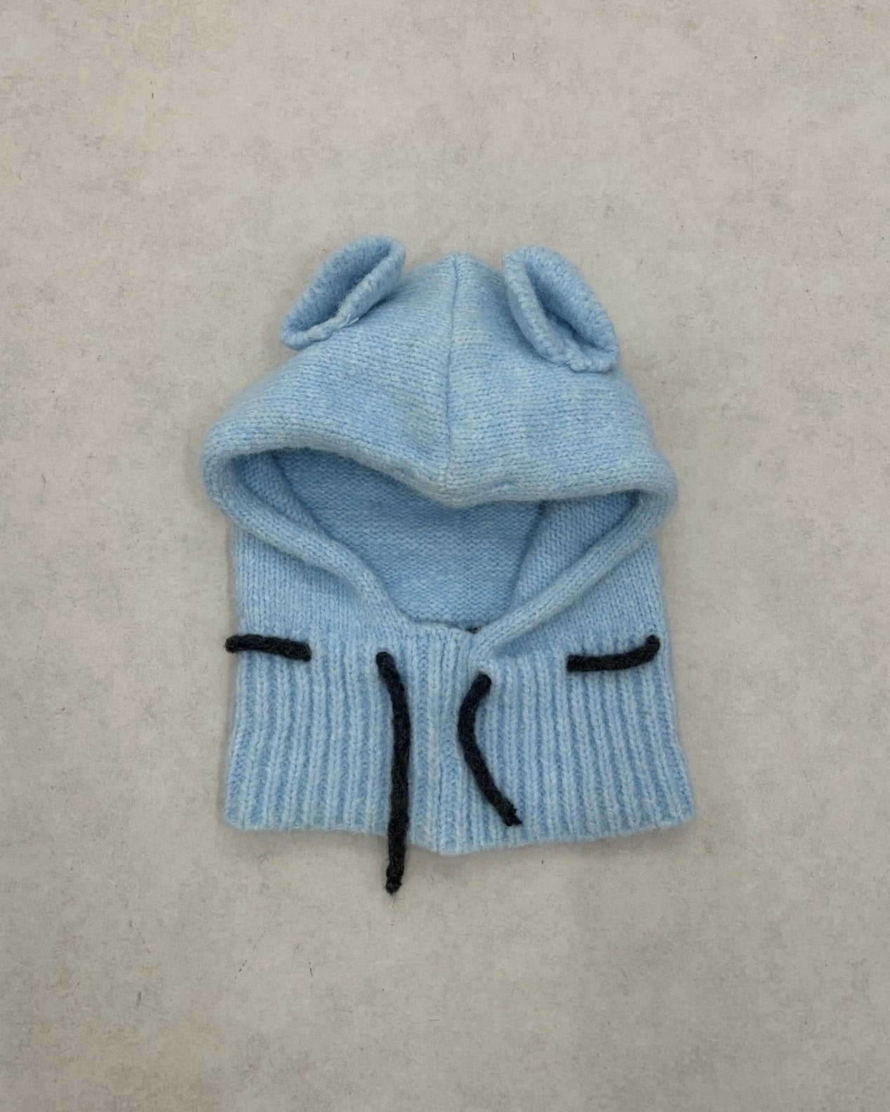 9/18 20:00 発売
国際配送【Nerd out XU】Kumasan Knit Balaclava