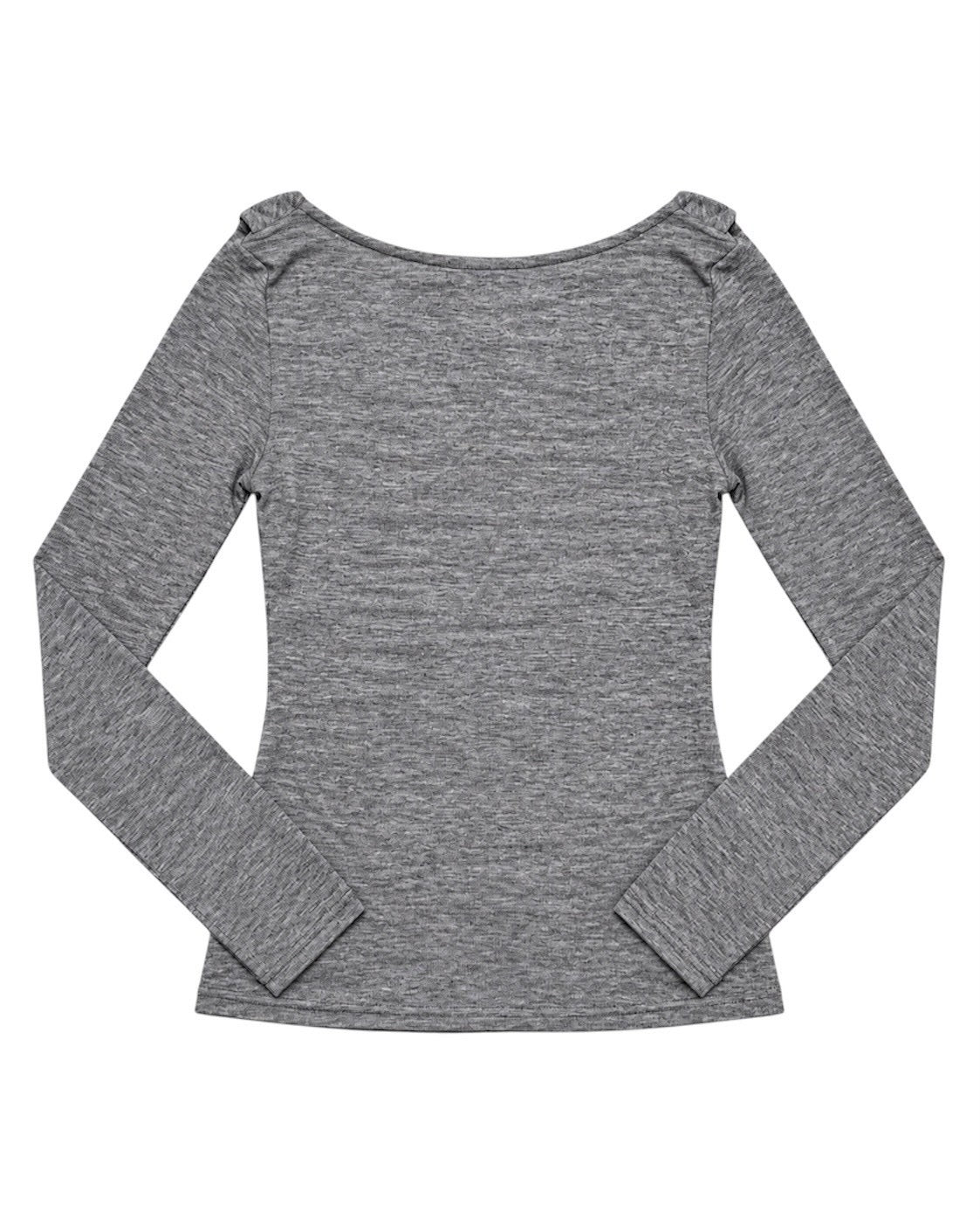 受注制【Never mind the XU】Draped ruched tie set top (4color)