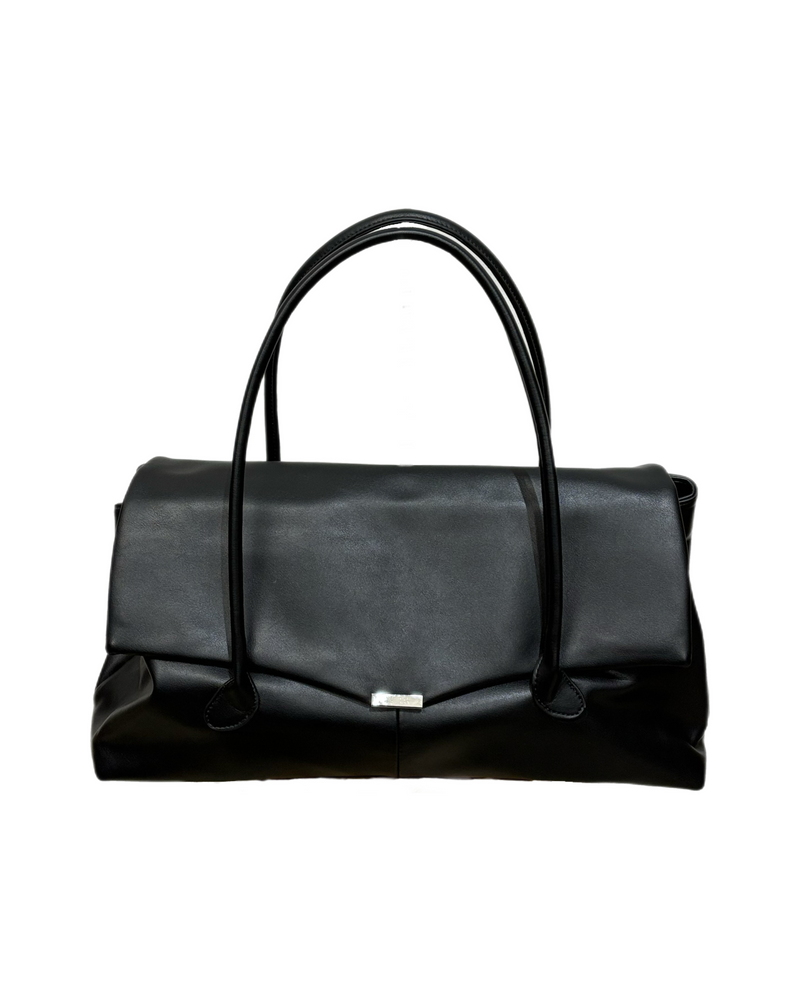 受注制【Chikashitsu +】boston non-leather bag