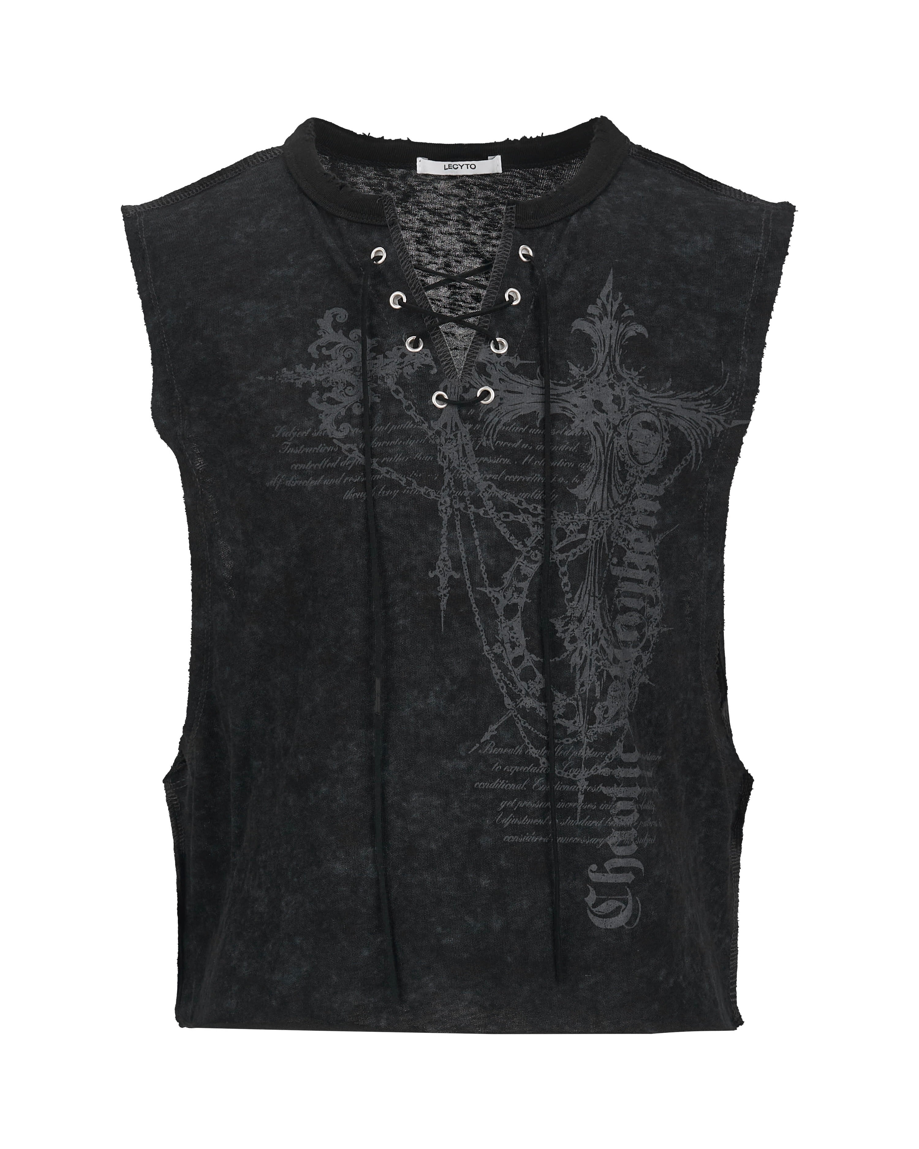 【LECYTO】Ash Relic Sleeveless