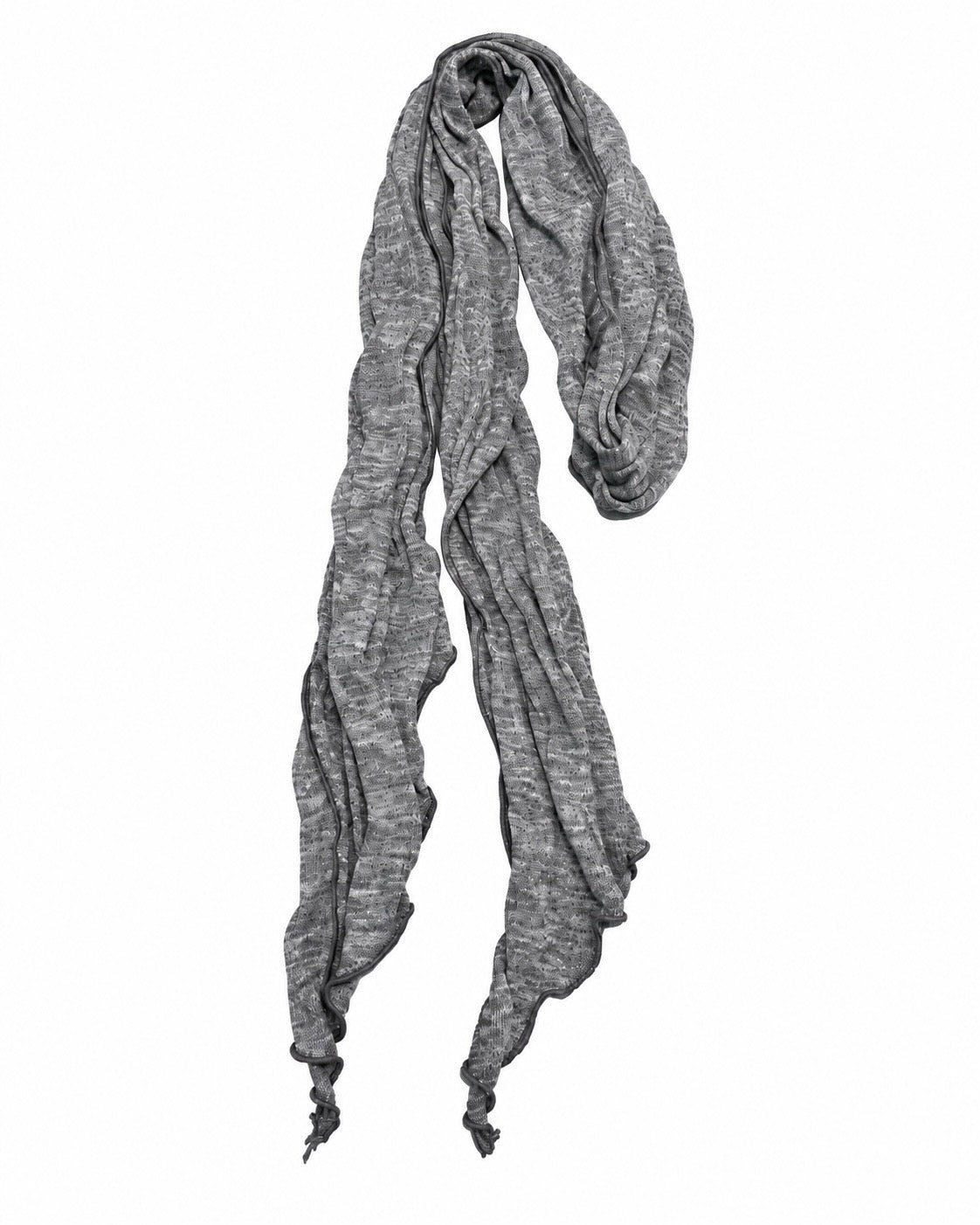 受注制【Never mind the XU】TWISTED LONG SCARF (4color)