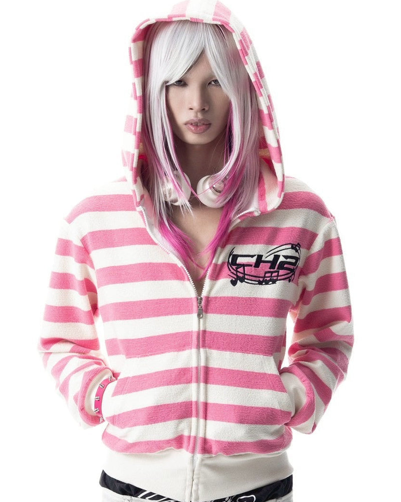 【CH2】PINK MUSIC HOODIE