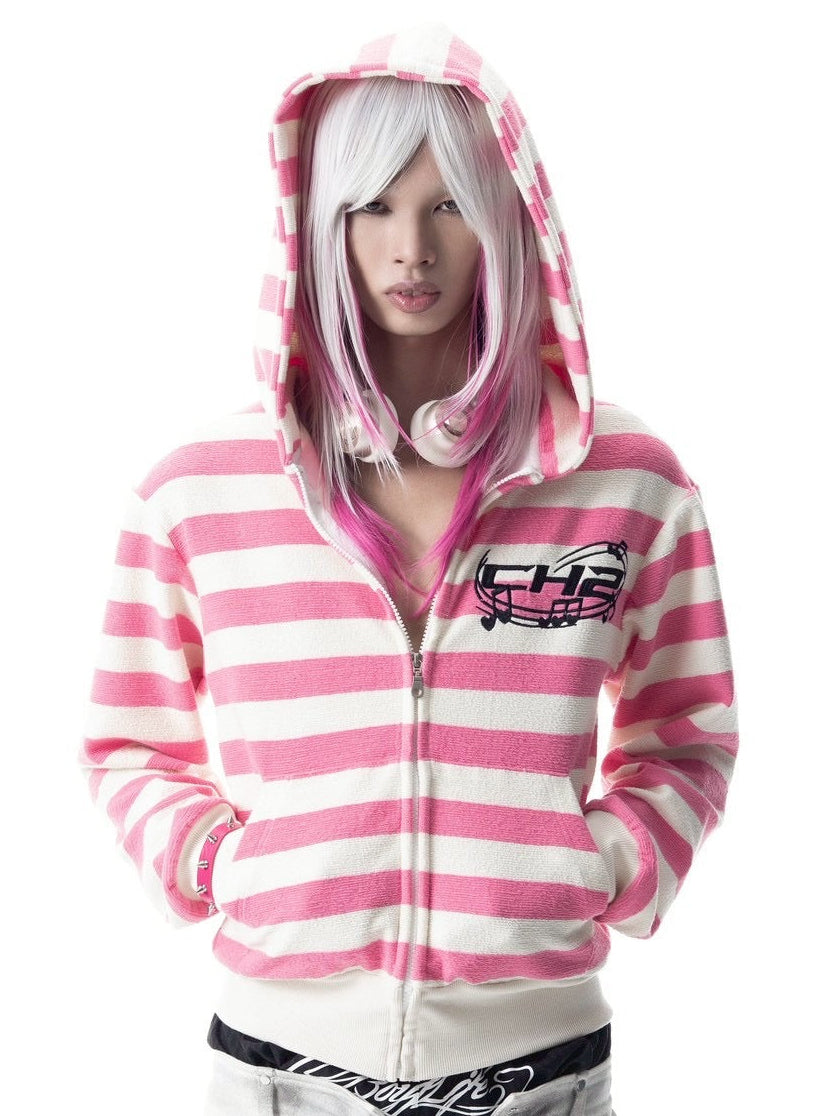 【CH2】PINK MUSIC HOODIE