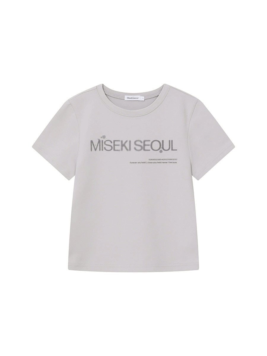 【Miseki seoul】Logo short sleeves
