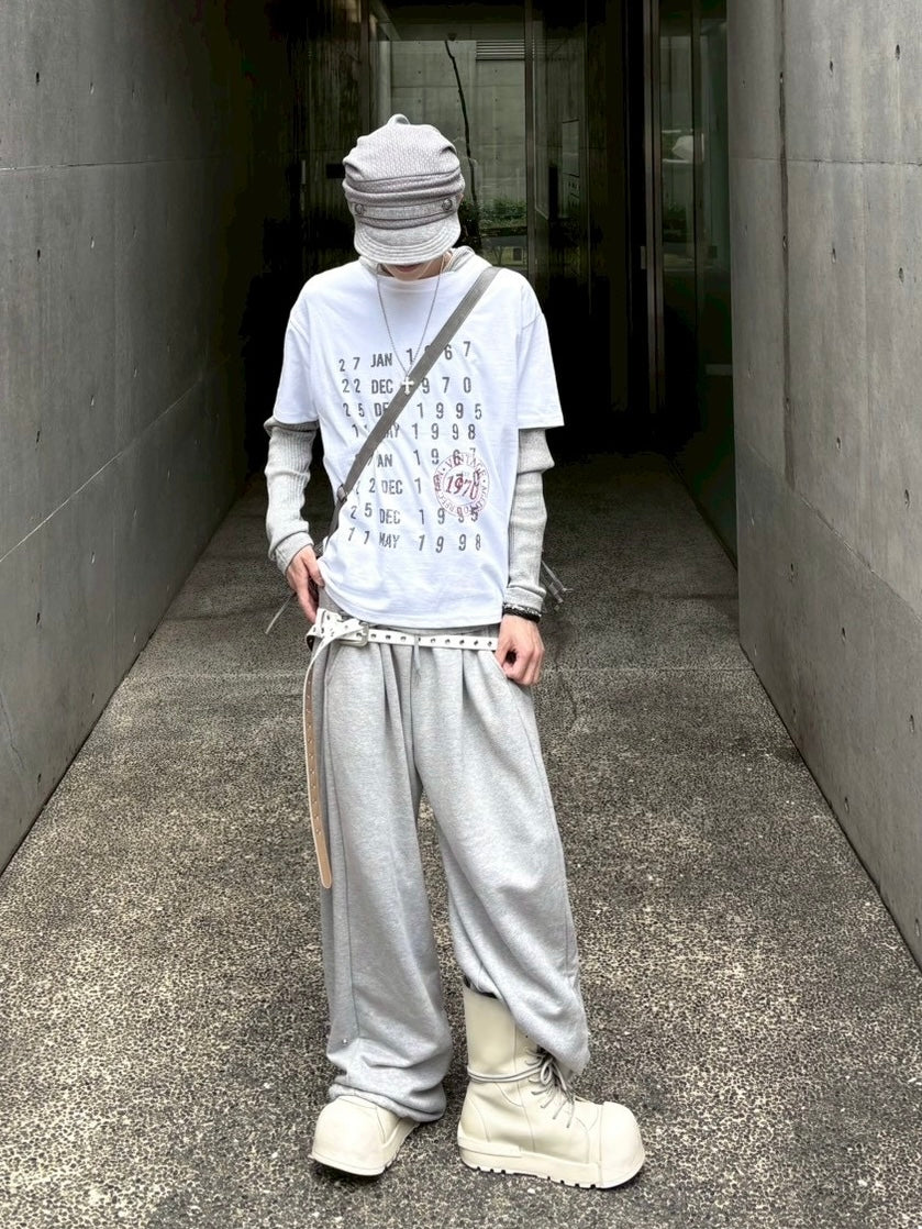 受注制【nmtc+】hooded henley neck long sleeve (3color)