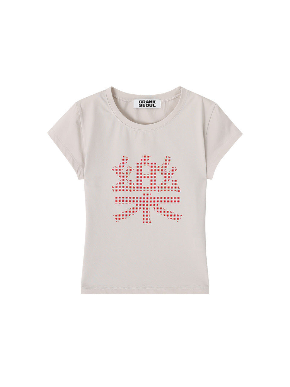 【CRANK】ROCK PIXEL SLIM TOP