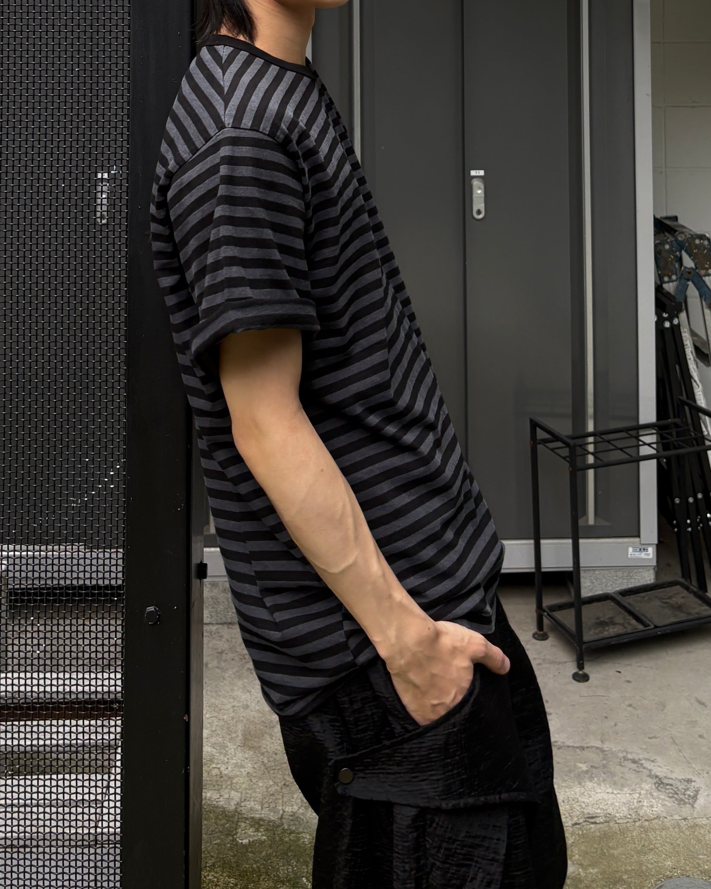 受注制【youll】border tee (3color)