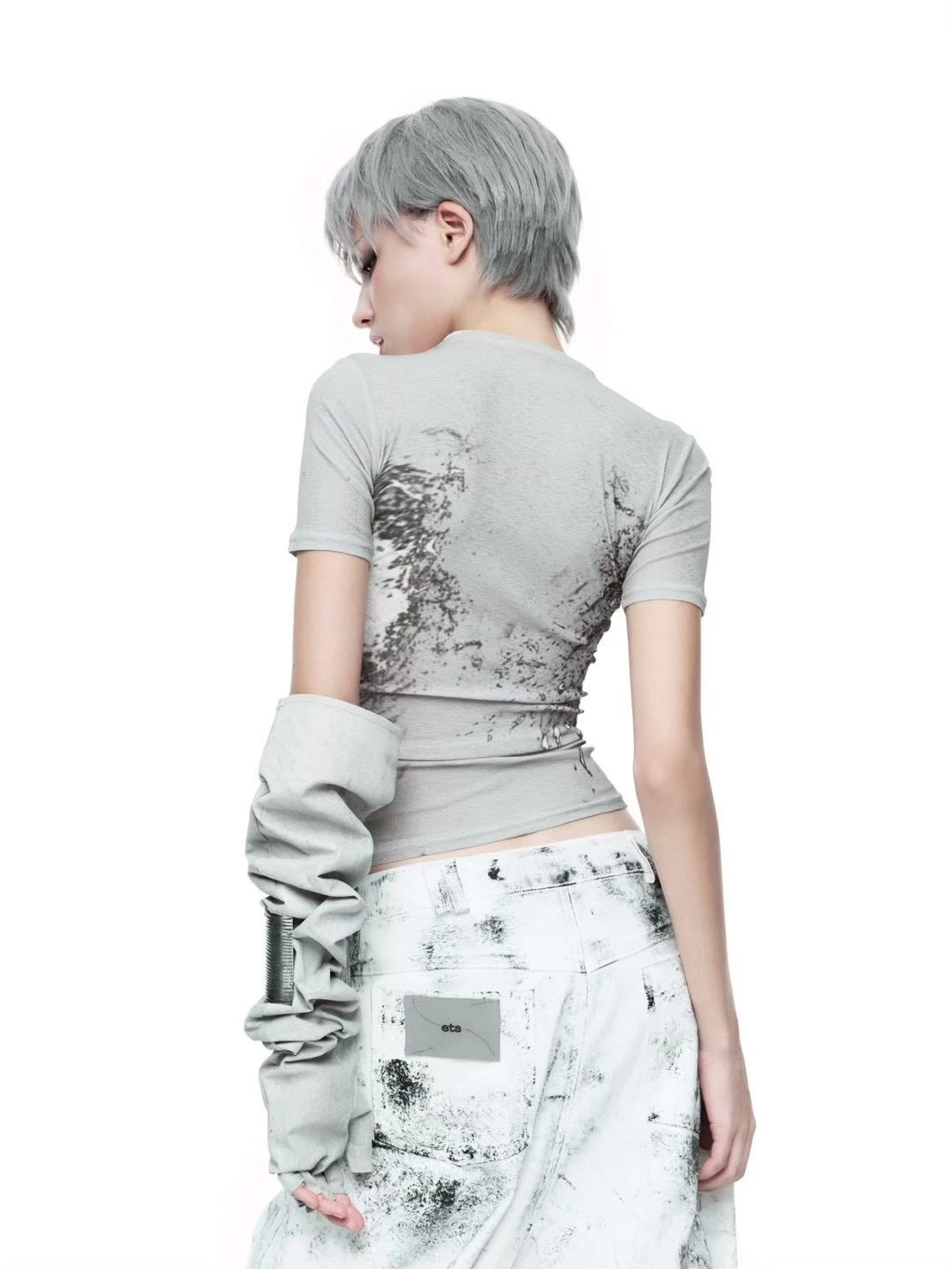 【EYE OF THE STORM】ETS TEE GREY
