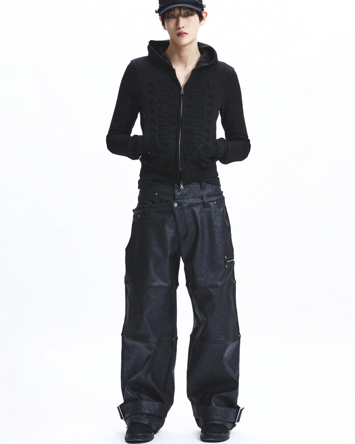 【LECYTO】Hussar Loop Zip-Up Hoodie
