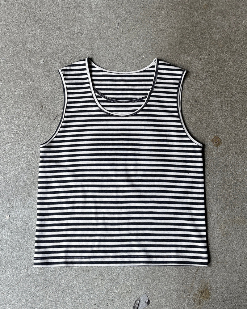 【Lee fi Ne】Layered Stripe Tank