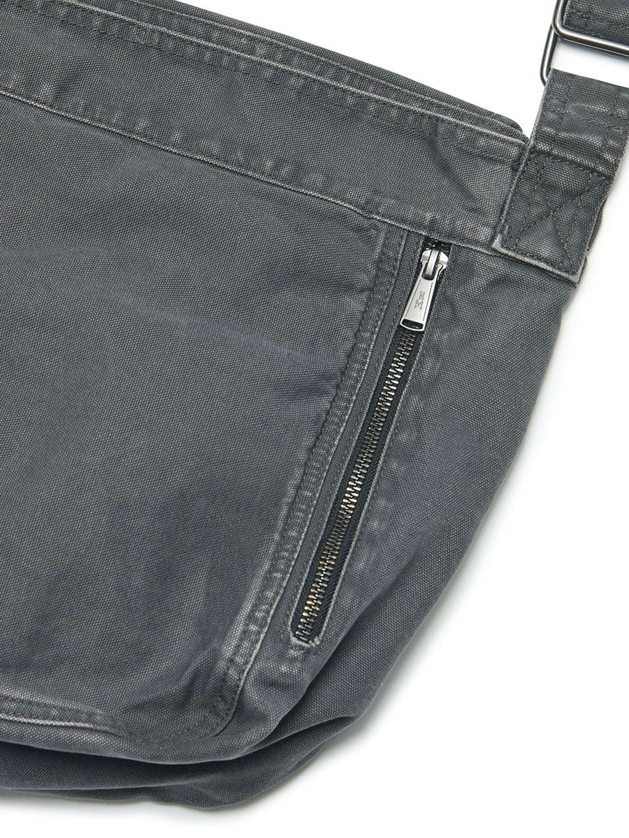 【NOMANUAL】WASHED CANVAS CROSS BAG