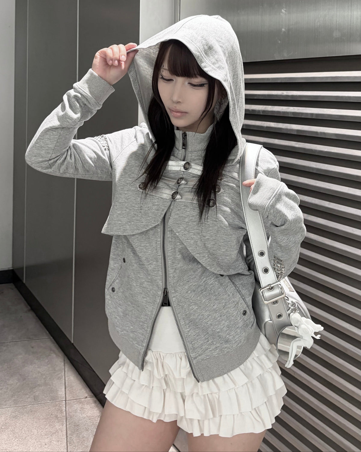 受注制【nmtc+】Tiered skirt pants (3color)