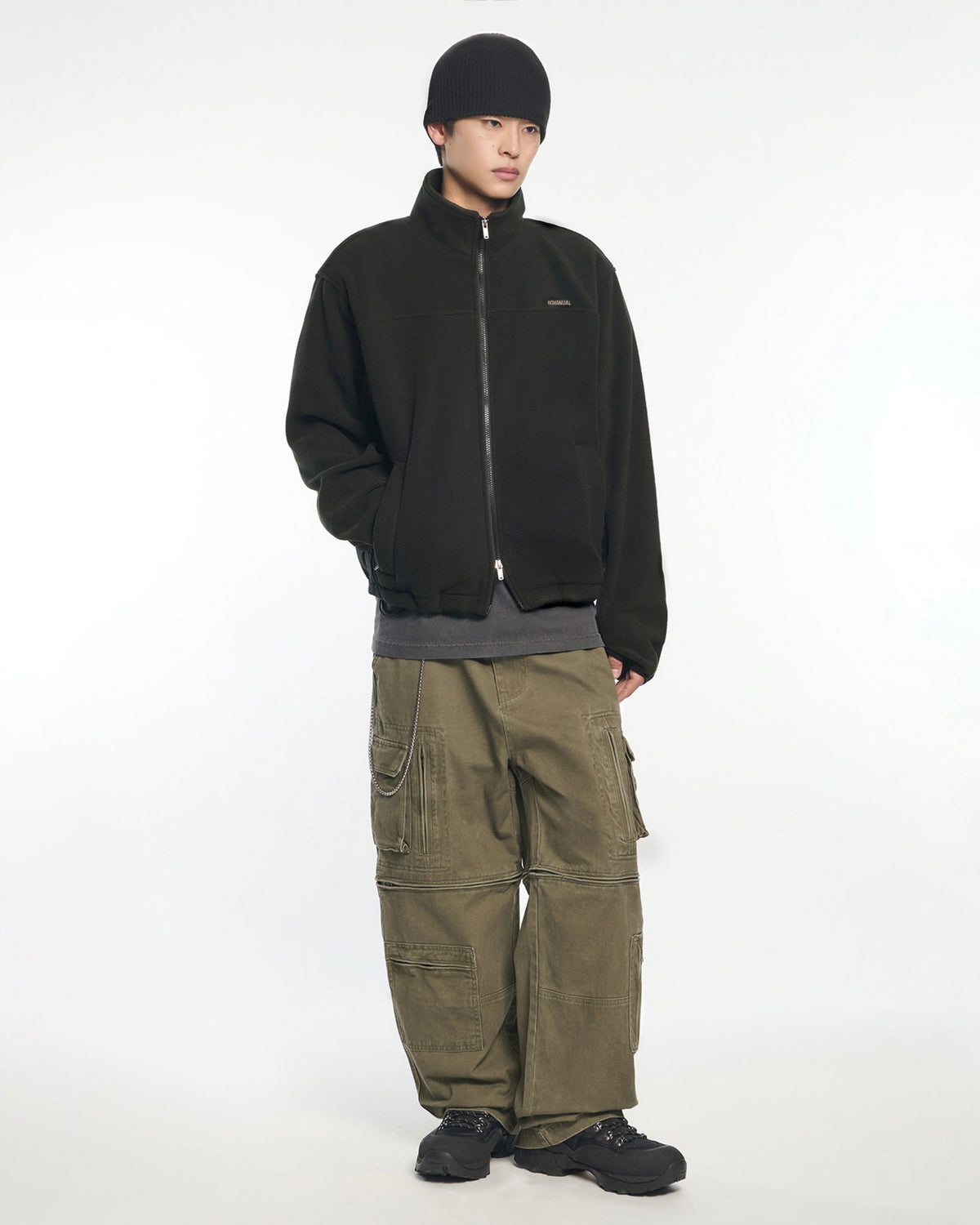 【NOMANUAL】N.B FLEECE JACKET