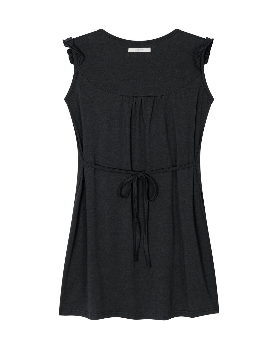 【Uglyshadow】RUFFLE TIE TOP