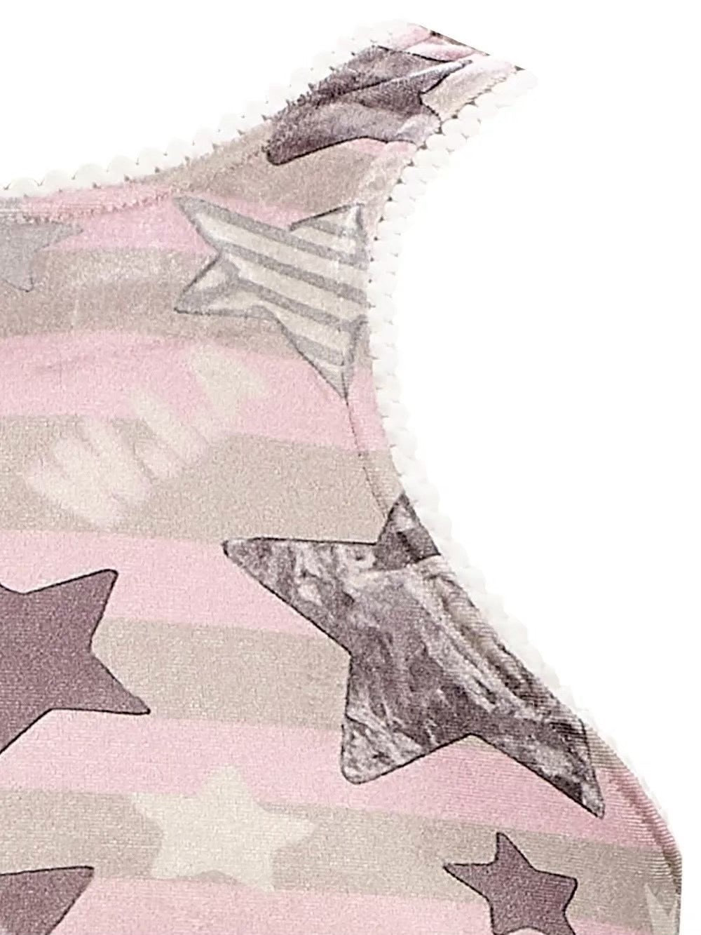 【W.I.A】THOUSAND STARS VELOUR MINI DRESS