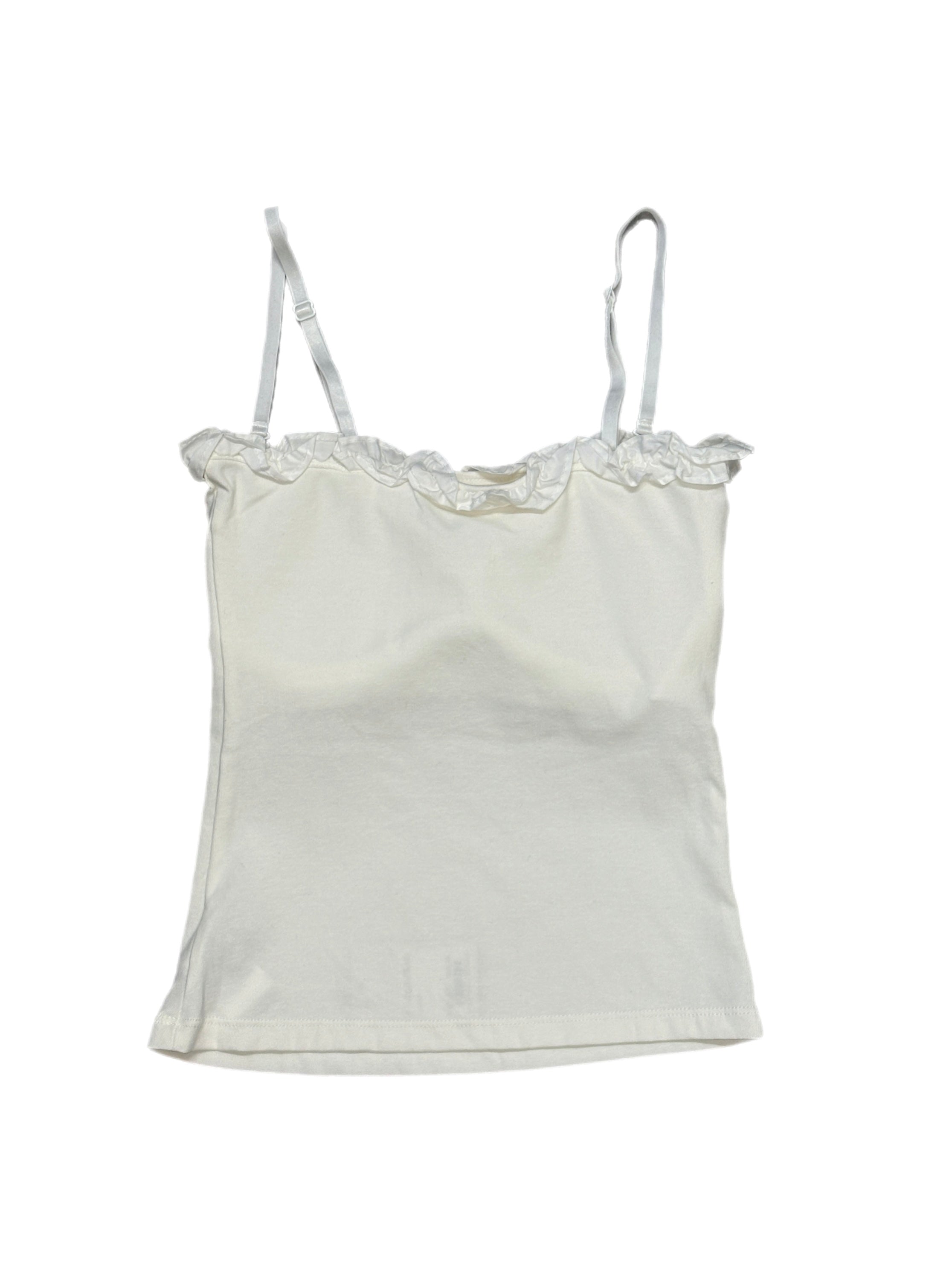 国際配送【Never mind the XU】rhinestone race camisole