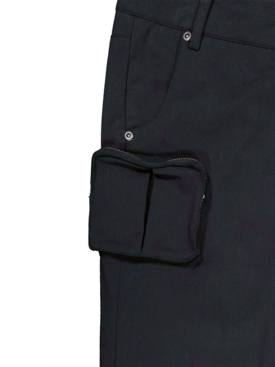 【ROCK CAKE】Shirring Pocket Flare Pants