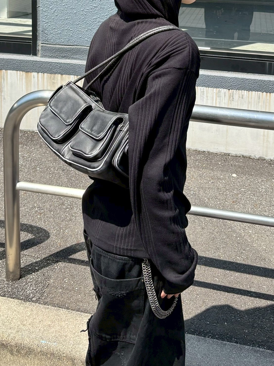 受注制【nmtc+】hooded henley neck long sleeve (3color)