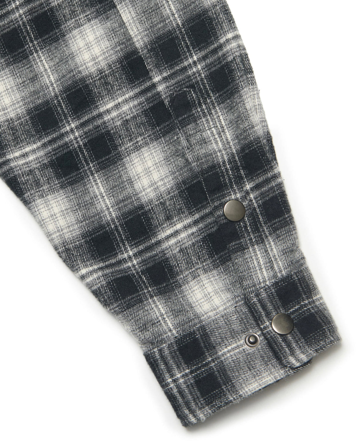 【NOMANUAL】FLANNEL FULL ZIP CHECK SHIRT