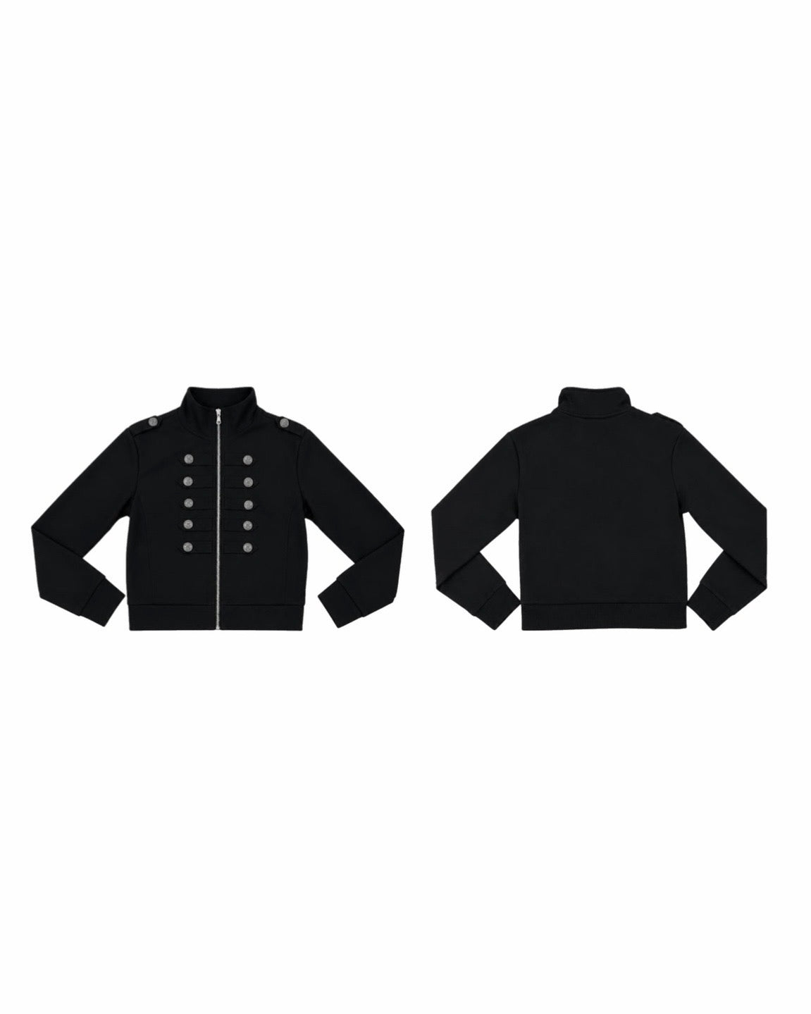受注制【nmtc+】high neck napoleon zip up jacket (2color)