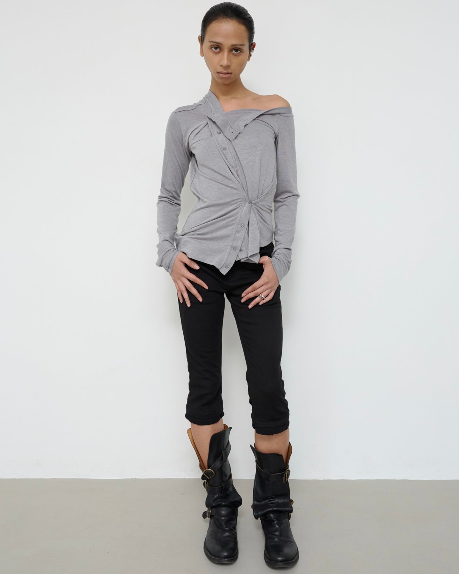 【NACHE】One-Shoulder Multiway Cardigan[CD-01]