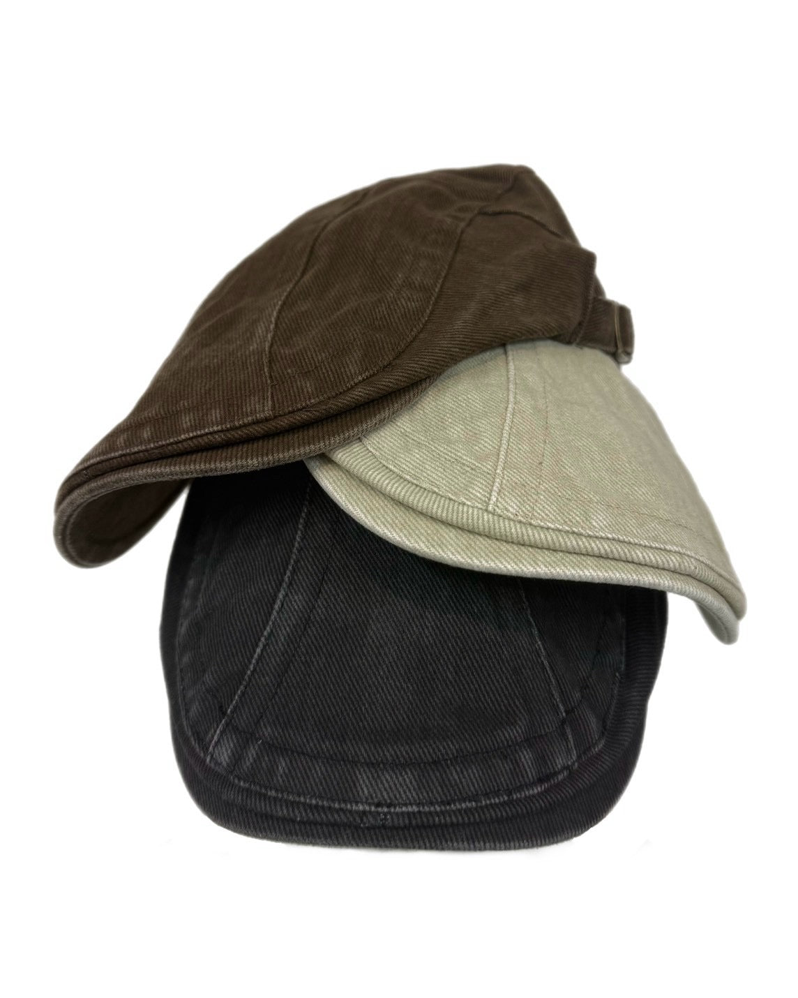 受注制【OaKS】washed denim hunting cap (3color)