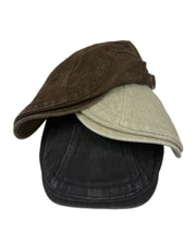 受注制【OaKS】washed denim hunting cap (3color)