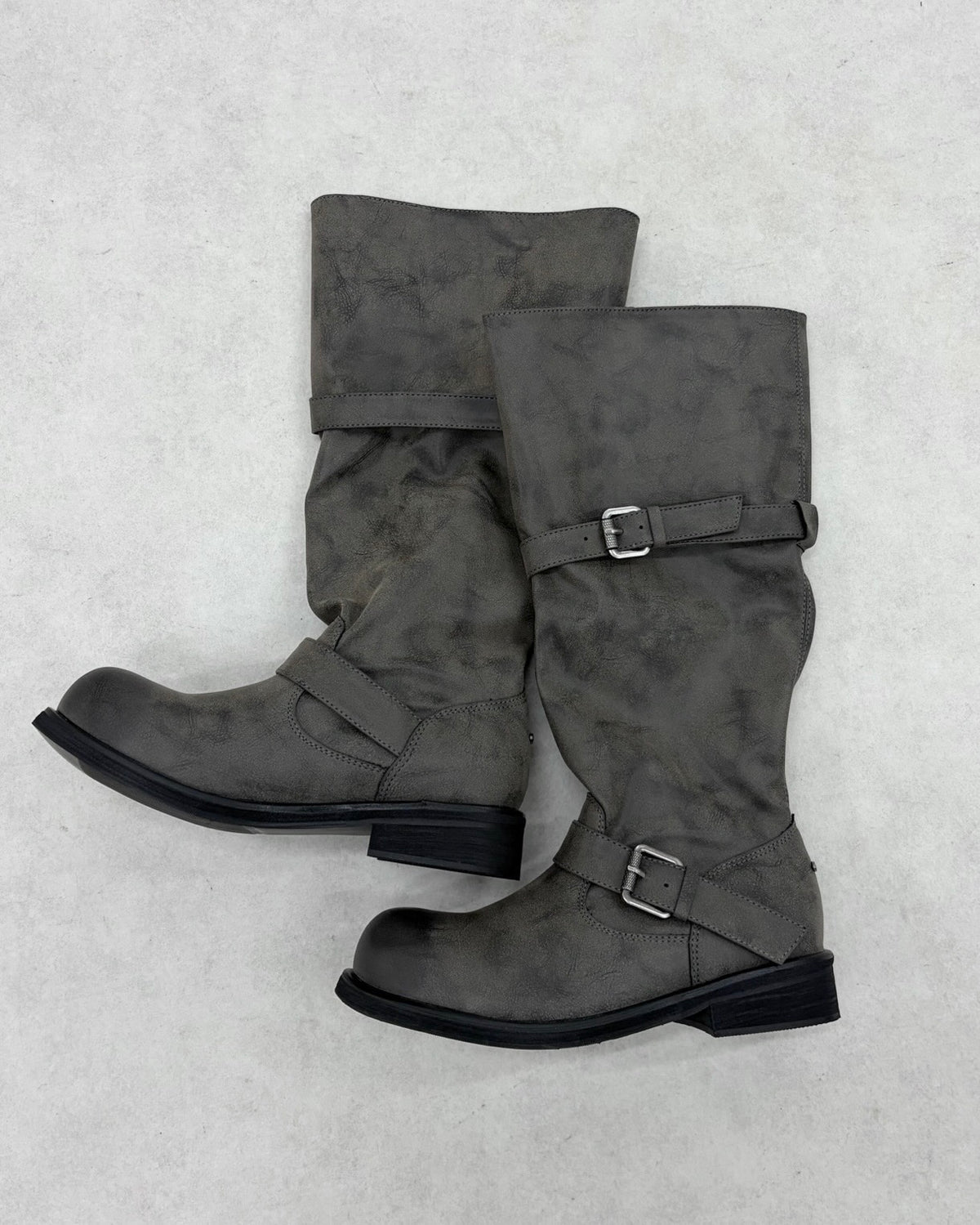 9/18 20:00 発売
国際配送【Nerd out XU】Long Engineer Boots