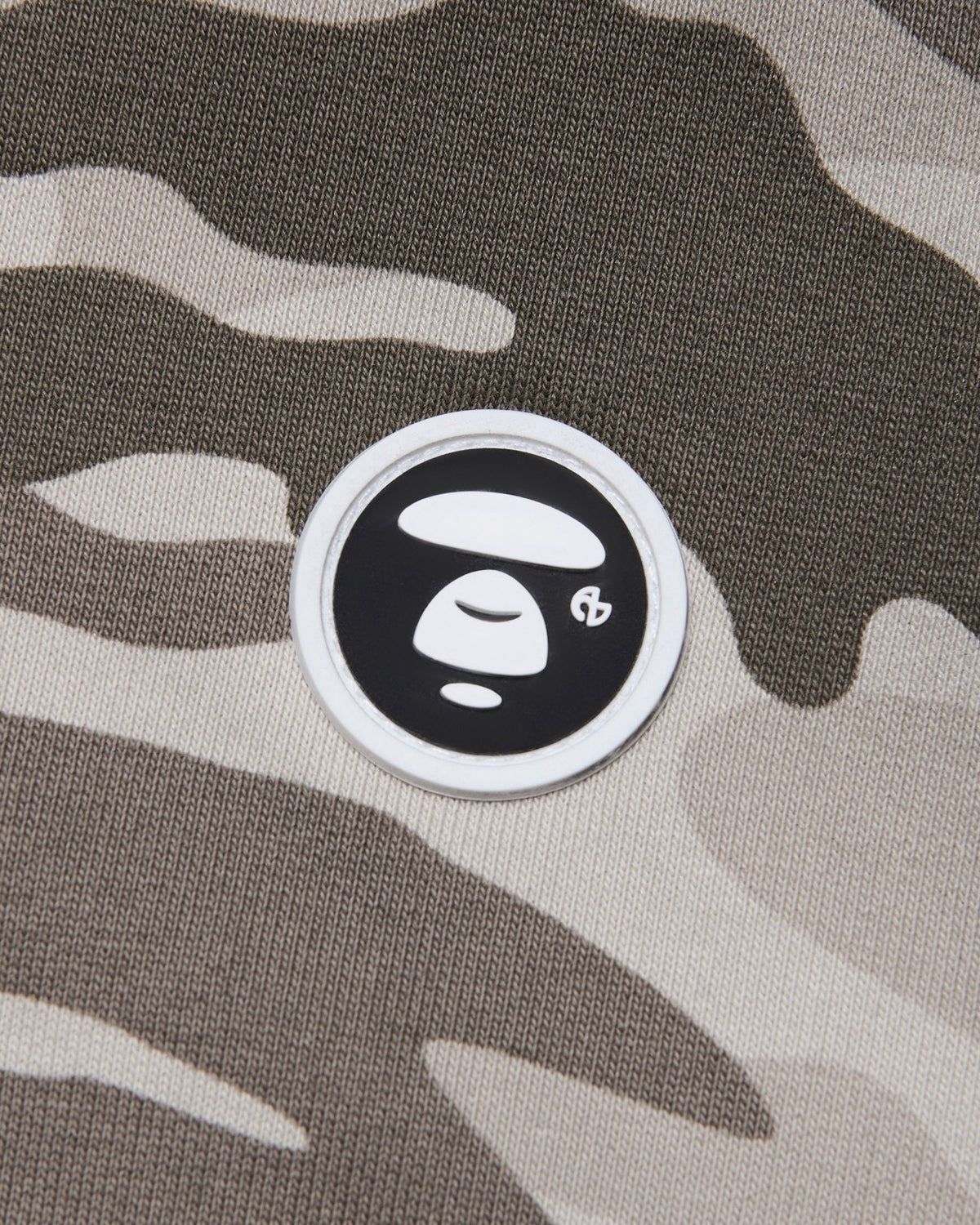 【NOMANUAL】AAPE X NMNL DOUBLE HOODED ZIP-UP(SAND CAMO)