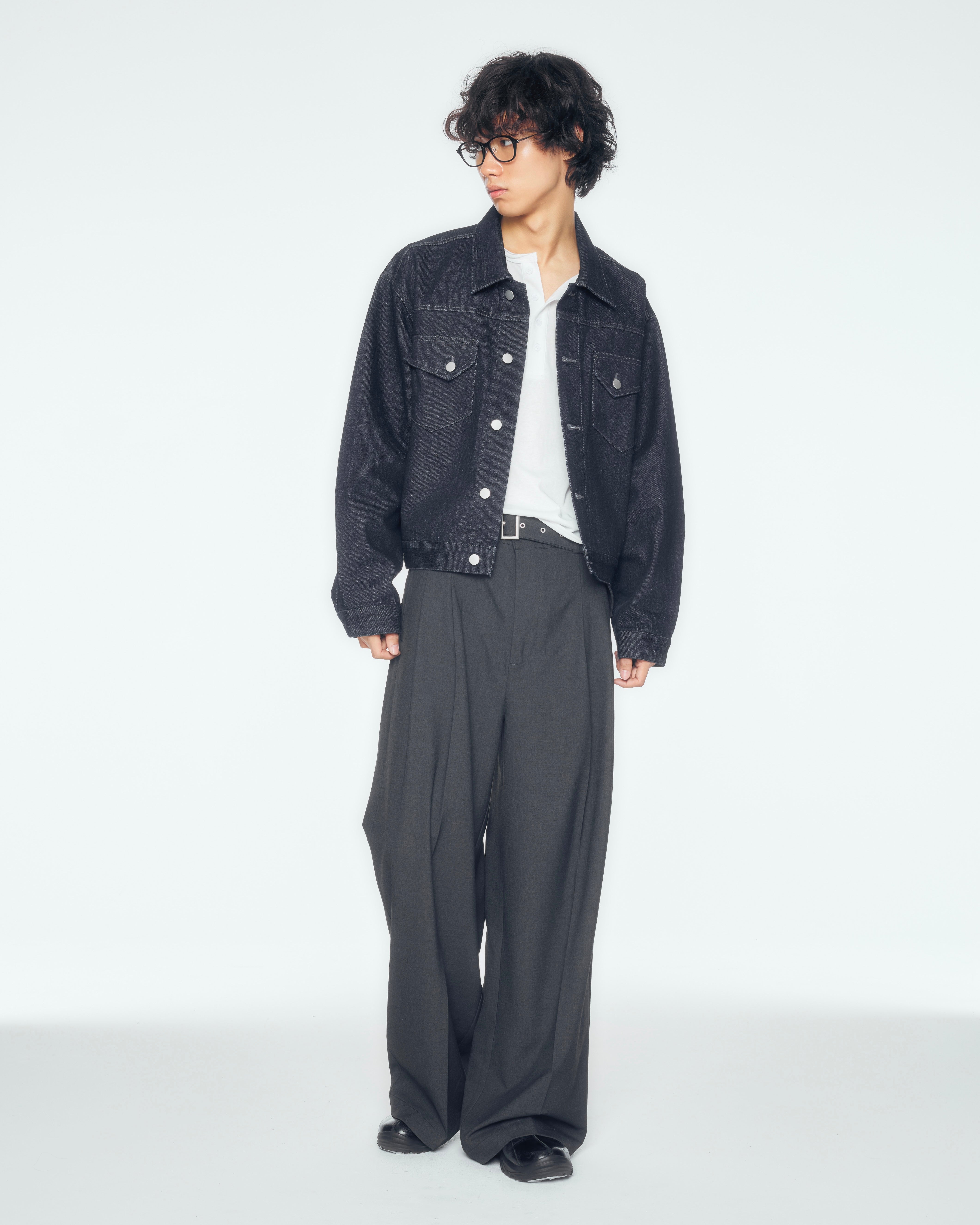 【CS】belt wide throusers CS】belt wide throusers – PRESSING WEB SHOP