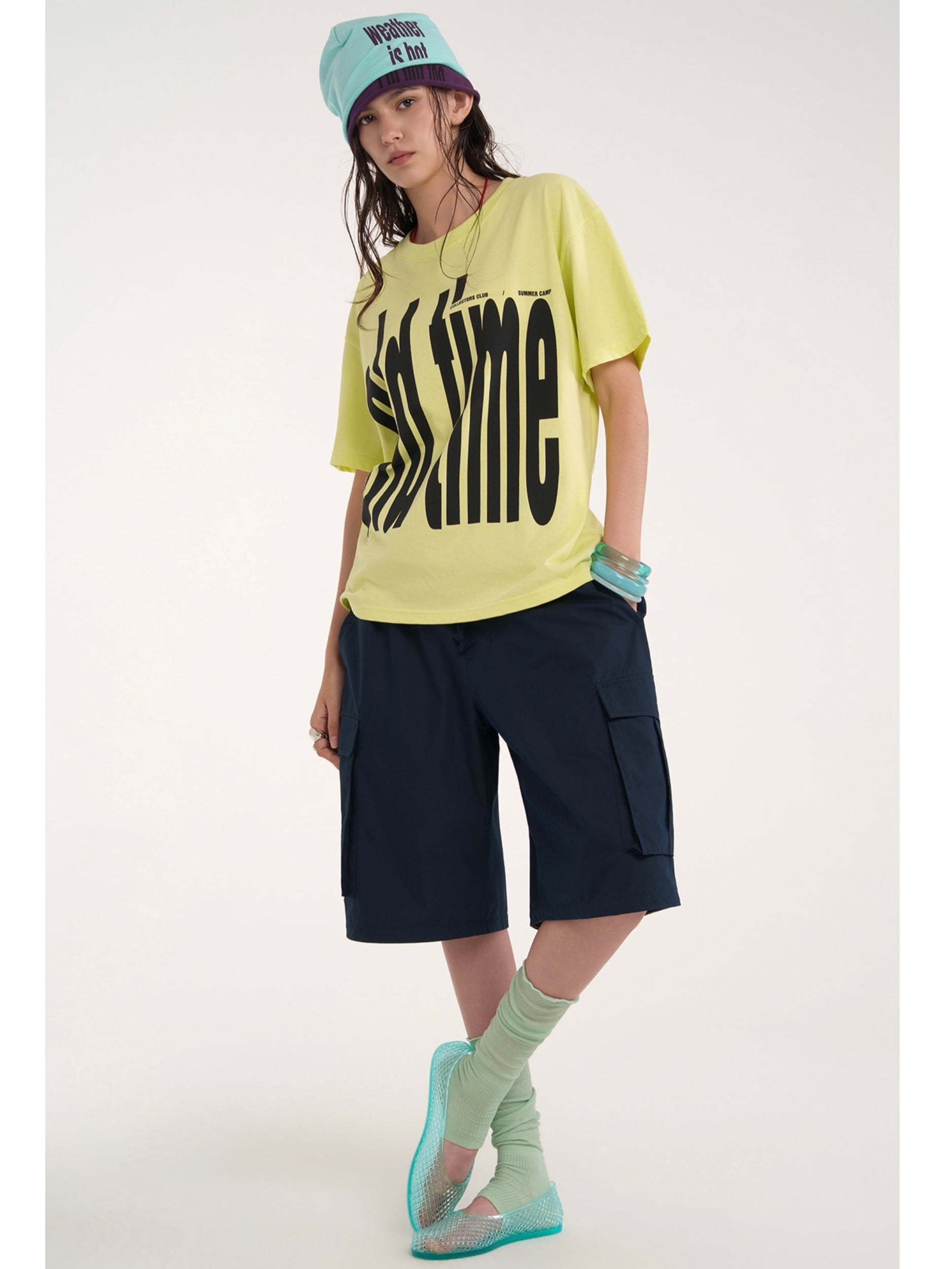 【ESC STUDIO】bold old time t-shirt