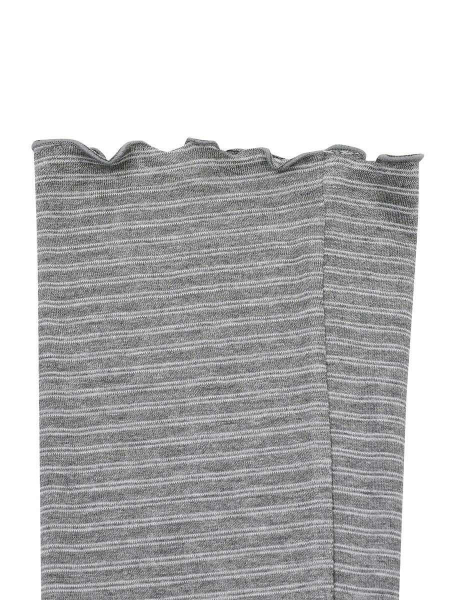 【Miseki seoul】 Striped layered button leg warmer