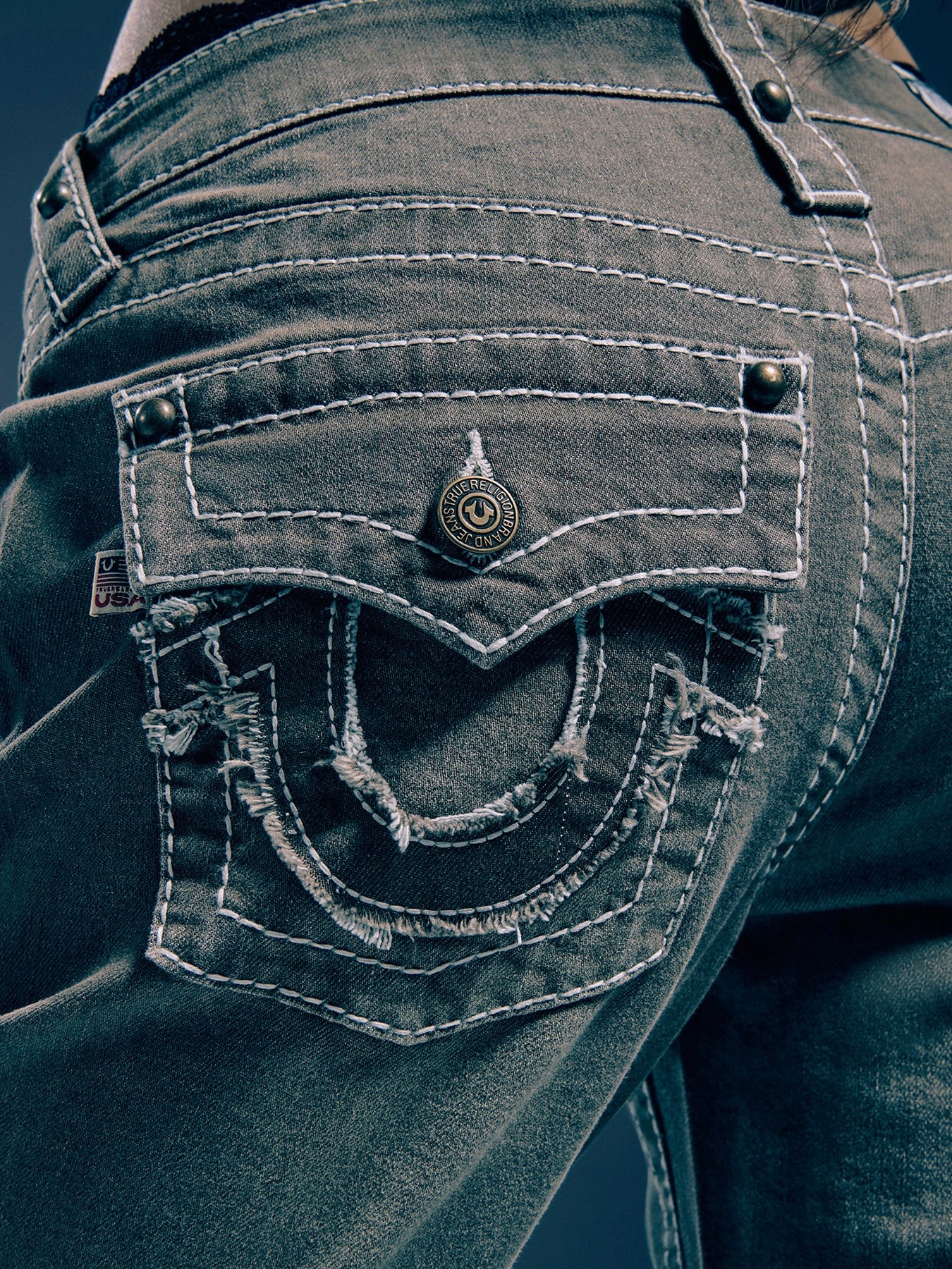 【NOMANUAL×TRUE RELIGION】NO RELIGION BOOTCUT DENIM PANTS