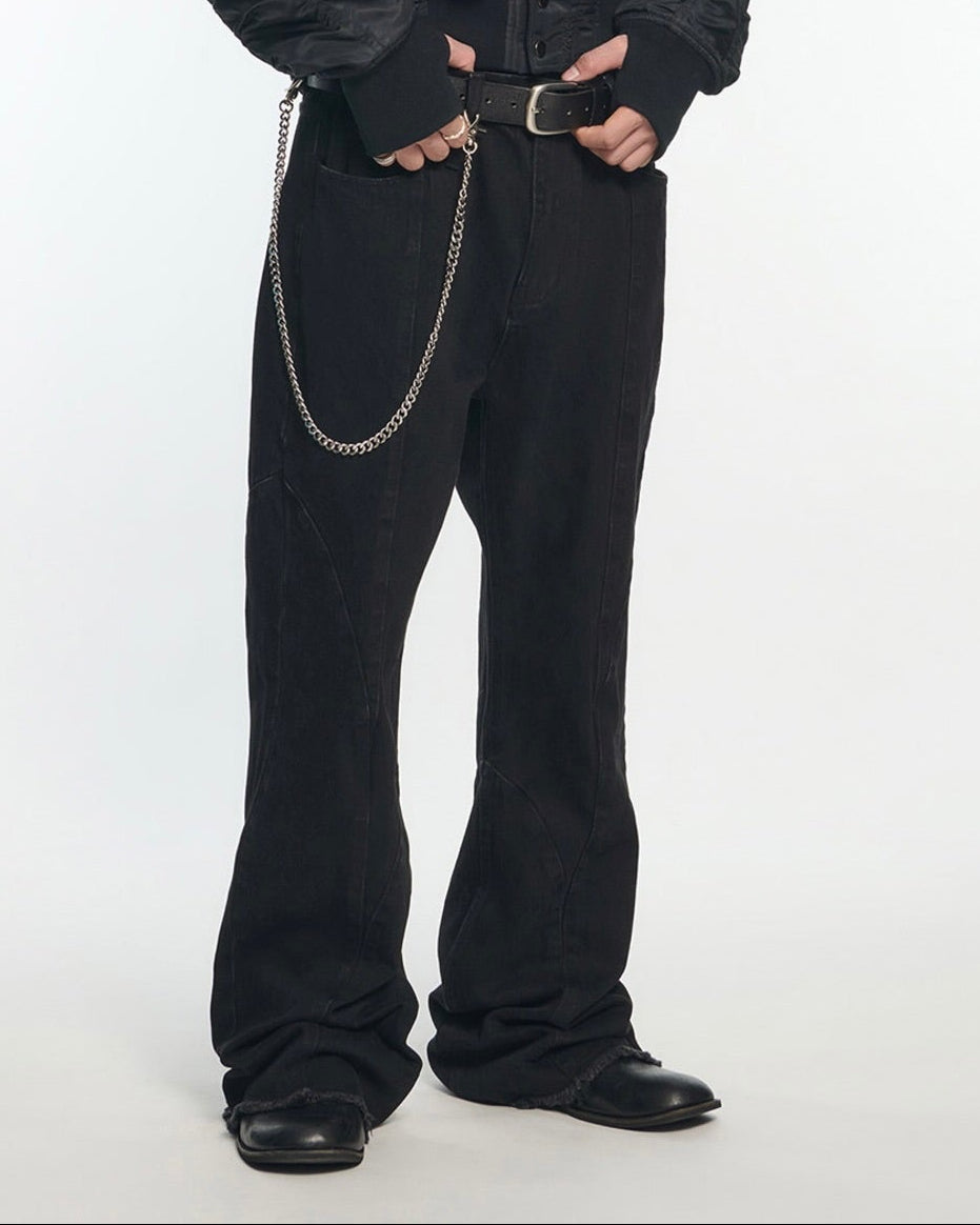 【NOMANUAL】C.L FLARE DENIM PATNS